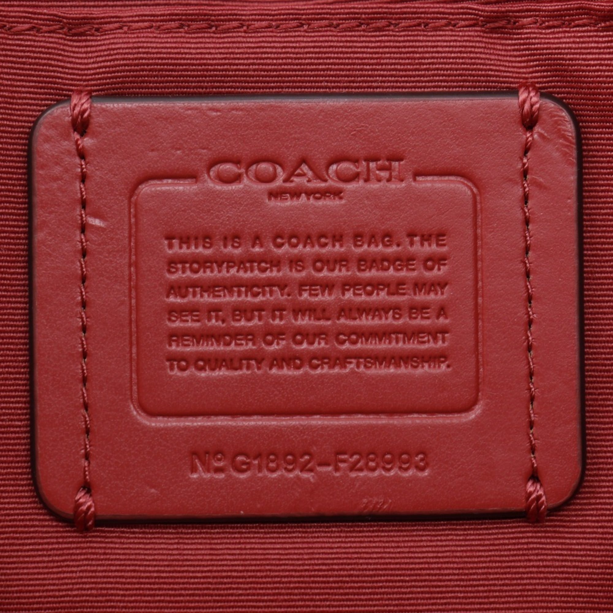 Coach Pink Leather Handbag (Pre-Owned)