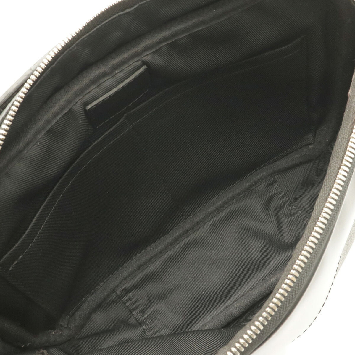 Louis Vuitton Black Gray Monogram Eclipse Canvas Leather Clutch Bag Pouch Sling Bag (Pre-Owned)