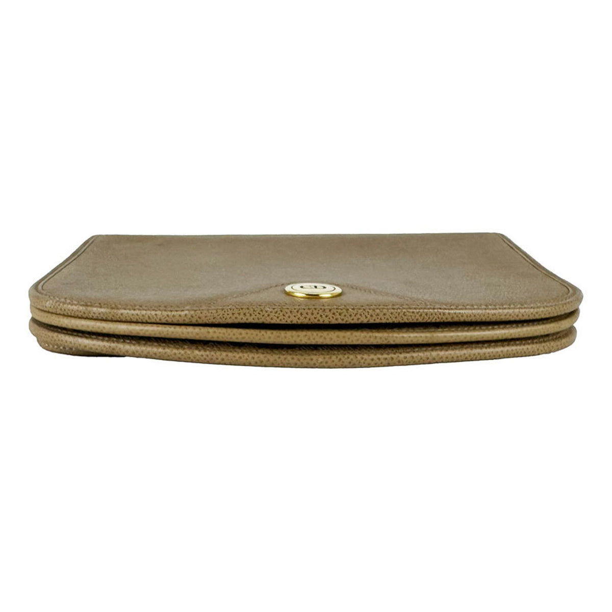 Christian Dior Beige Leather Shoulder Bag (Pre-Owned)