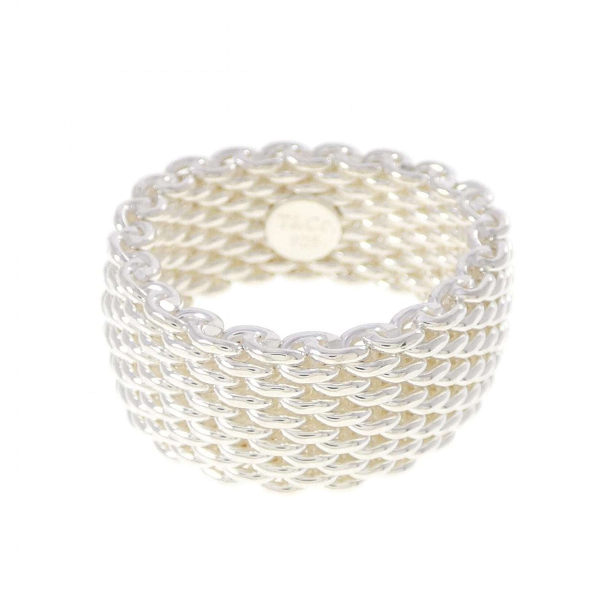 Tiffany Silver 925 Band Ring (Pre-Owned)