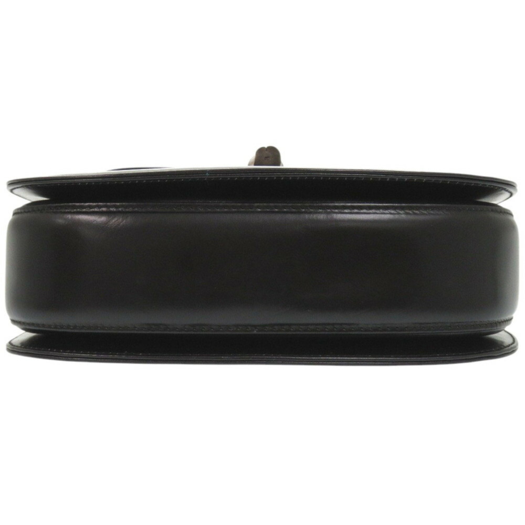 Gucci Black Leather Handbag (Pre-Owned)