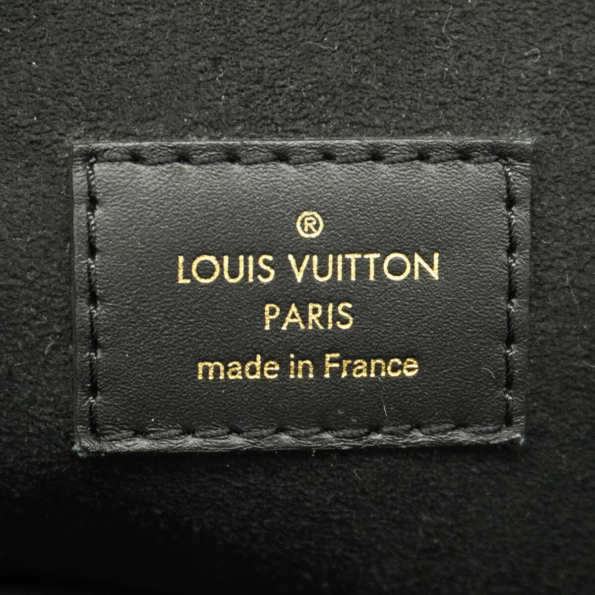 Louis Vuitton Noir Backpack (Pre-Owned)
