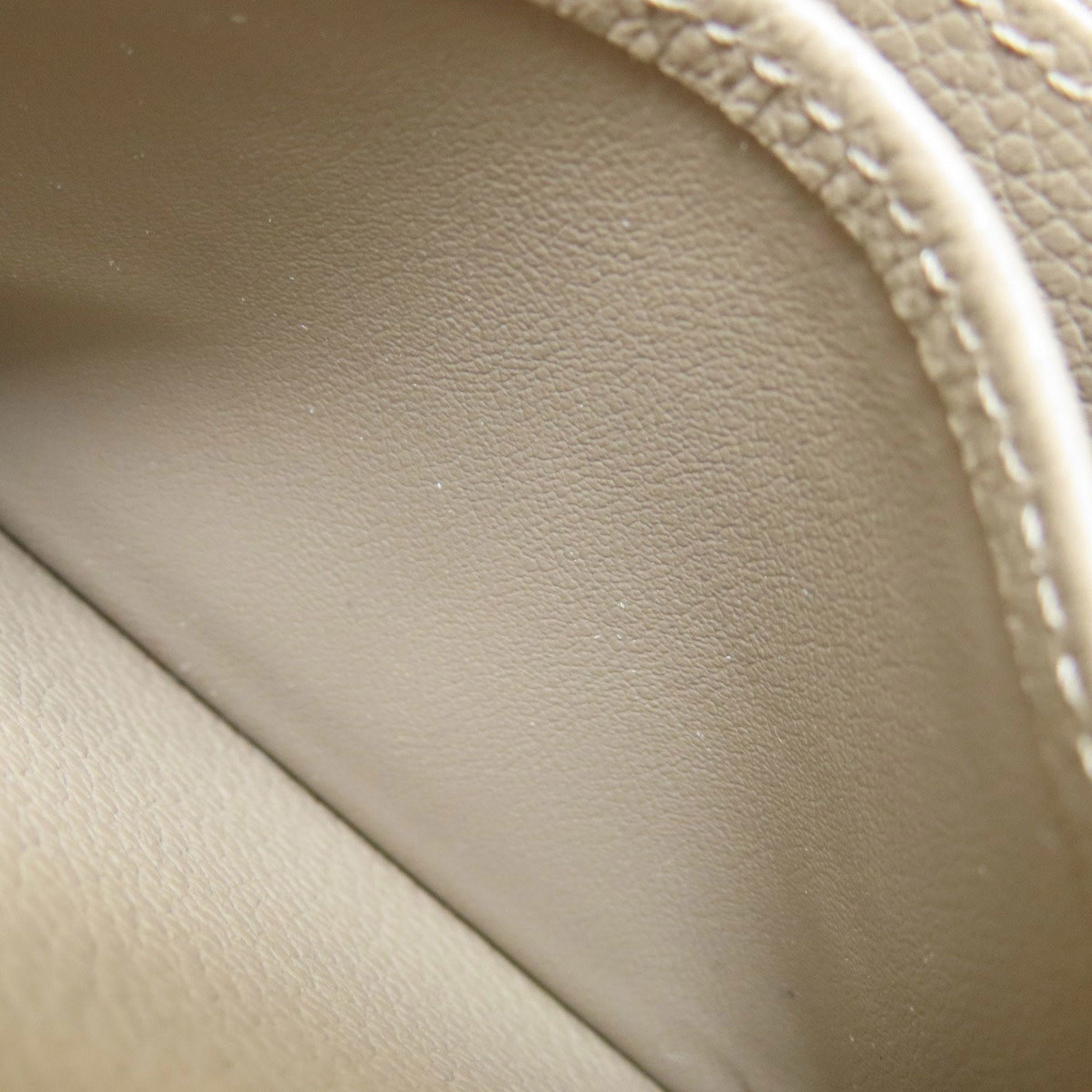 Louis Vuitton Beige Monogram Empreinte Coin Purse/Coin Case (Pre-Owned)