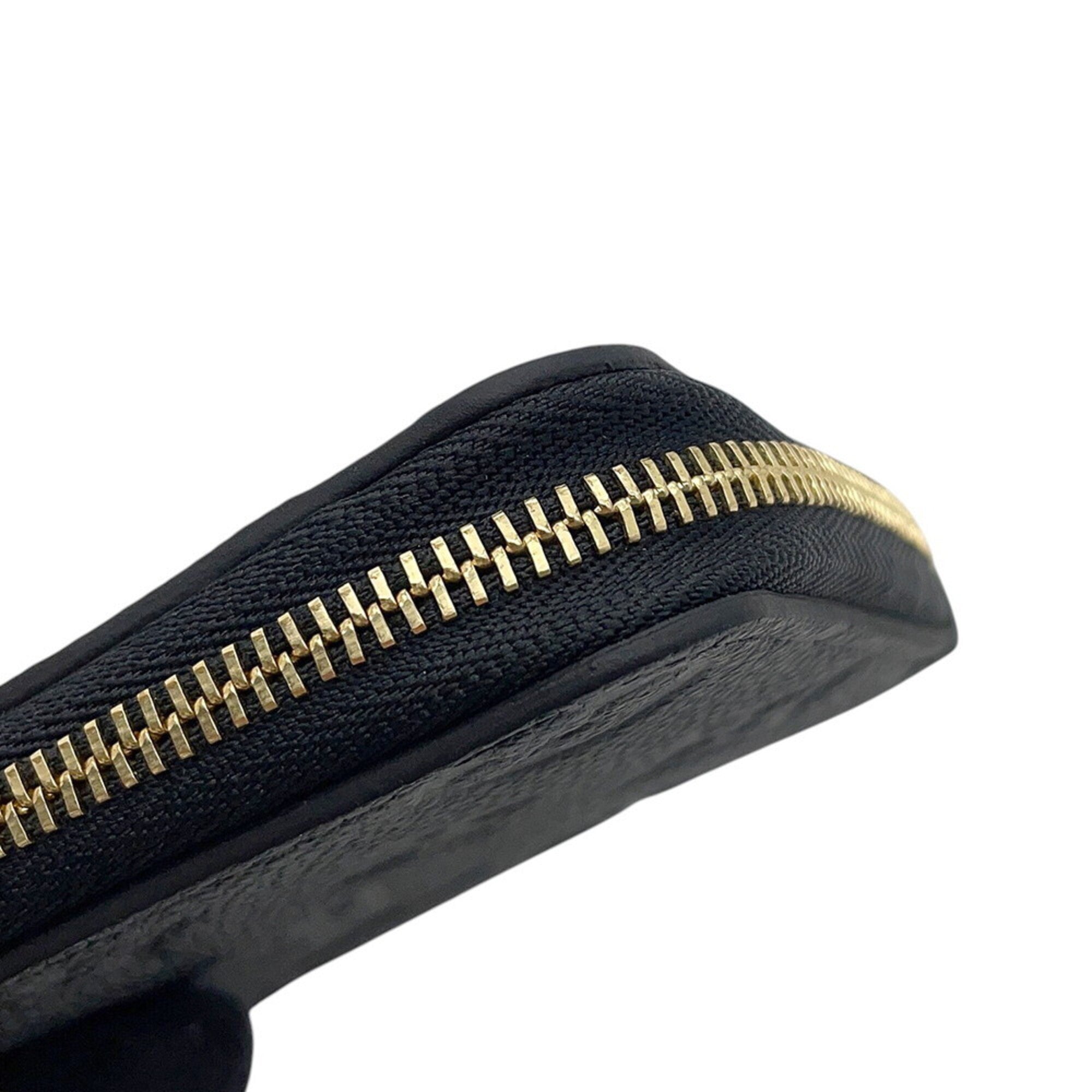Louis Vuitton Monogram Empreinte Black Noir Monogram Empreinte Coin Purse/Coin Case (Pre-Owned)