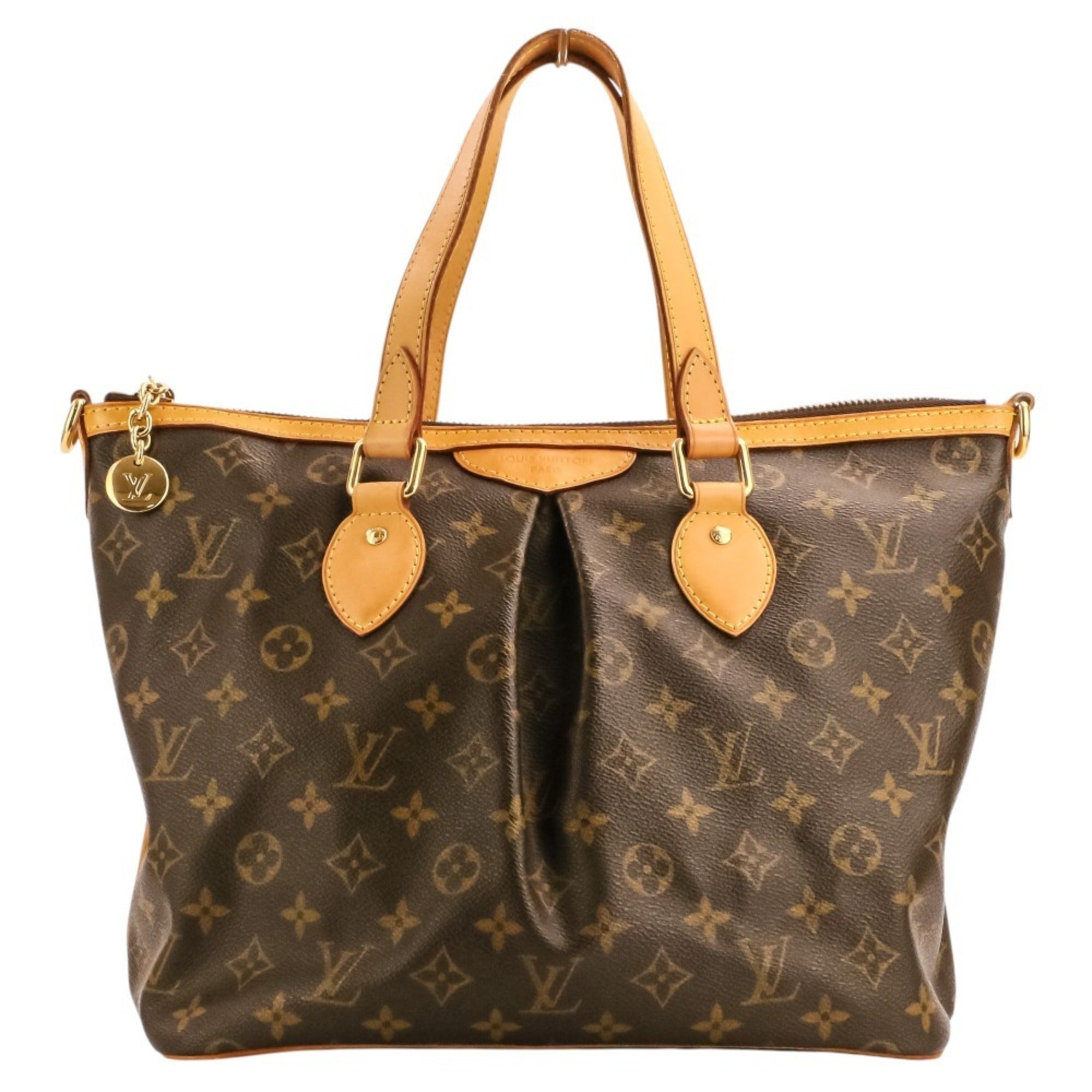 Louis Vuitton Brown Monogram Shoulder Bag Tote Bag (Pre-Owned)