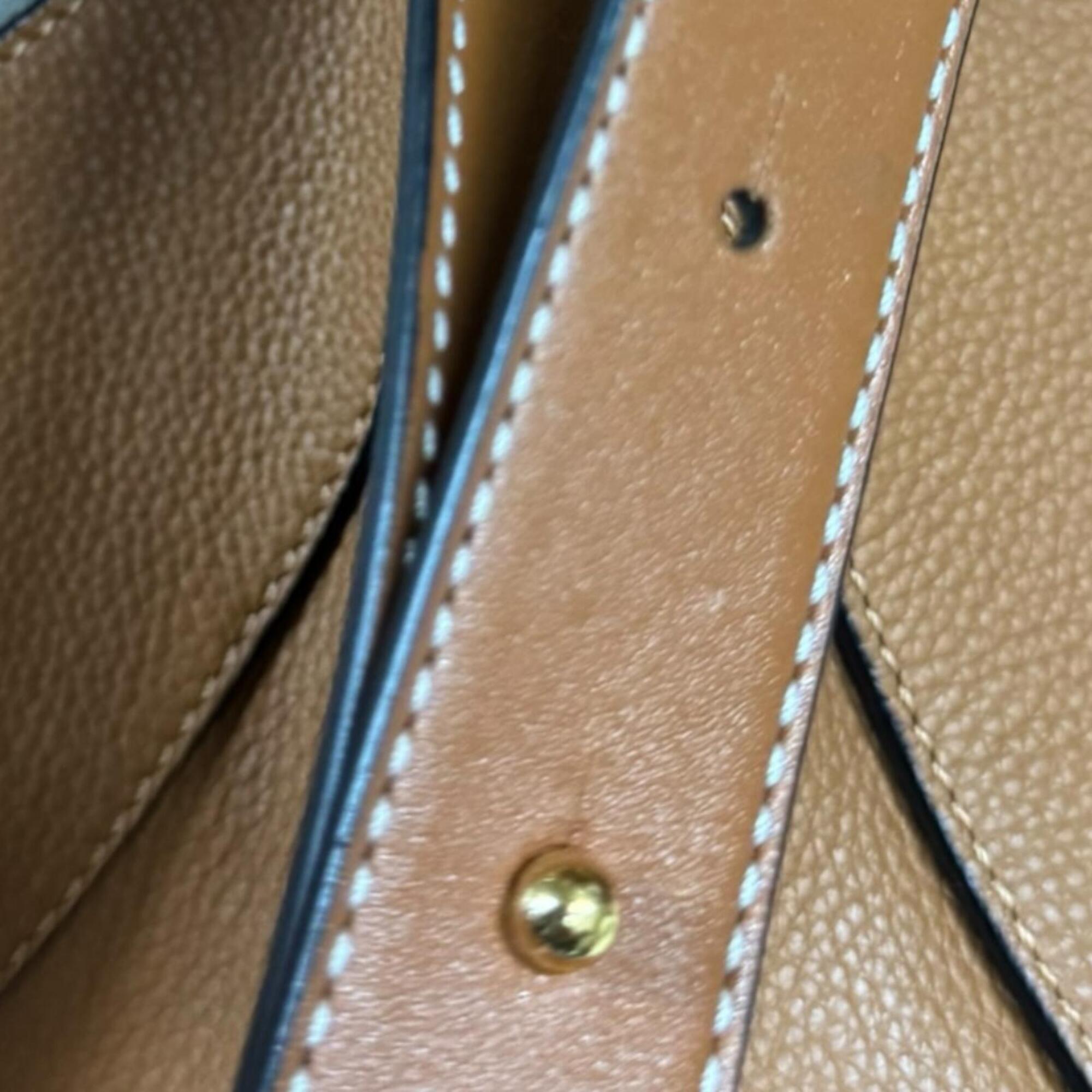 Loewe Hammock Brown Leather Shoulder Bag (Pre-Owned)