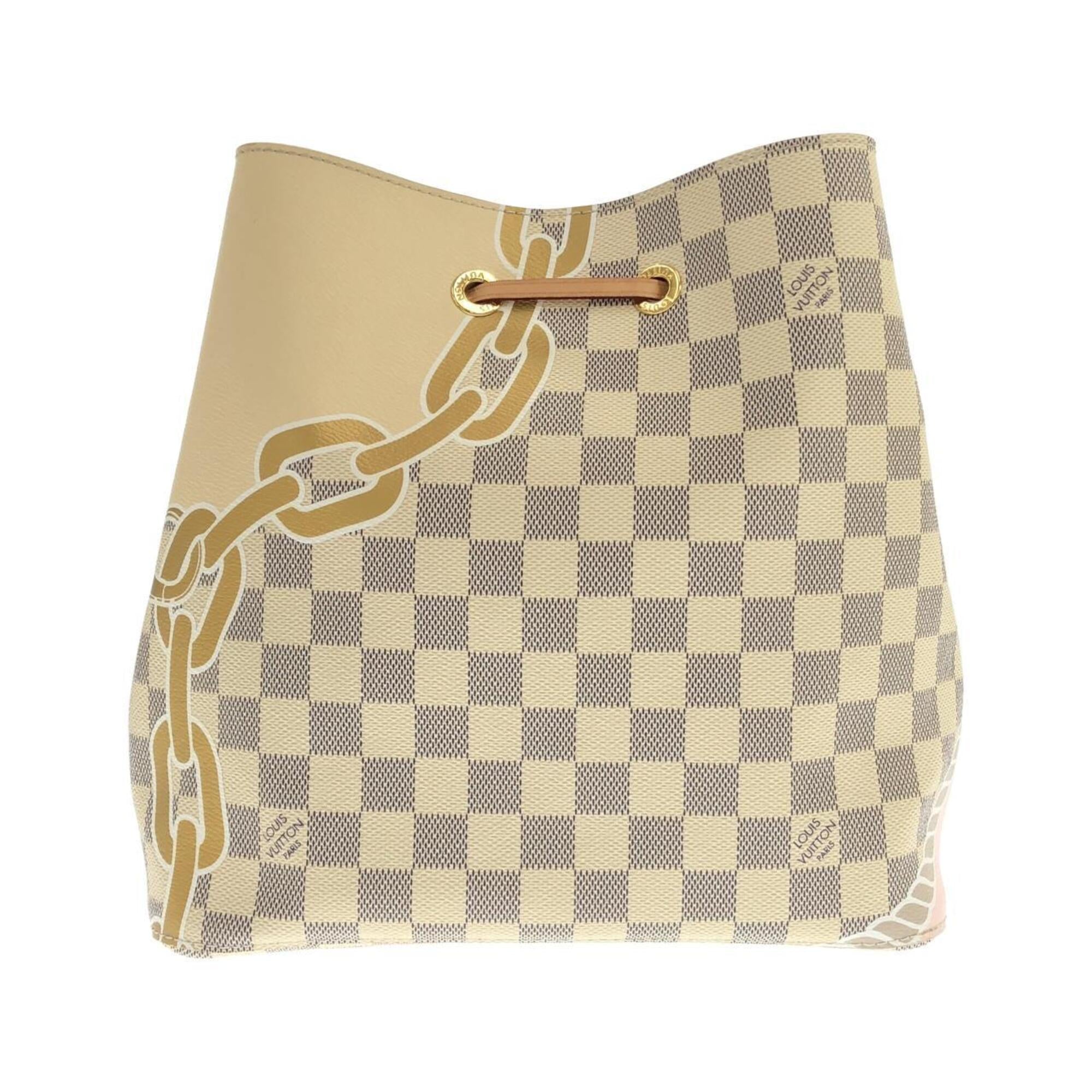Louis Vuitton Azur Damier Azur Damier Azur Coated Canvas Shoulder Bag (Pre-Owned)