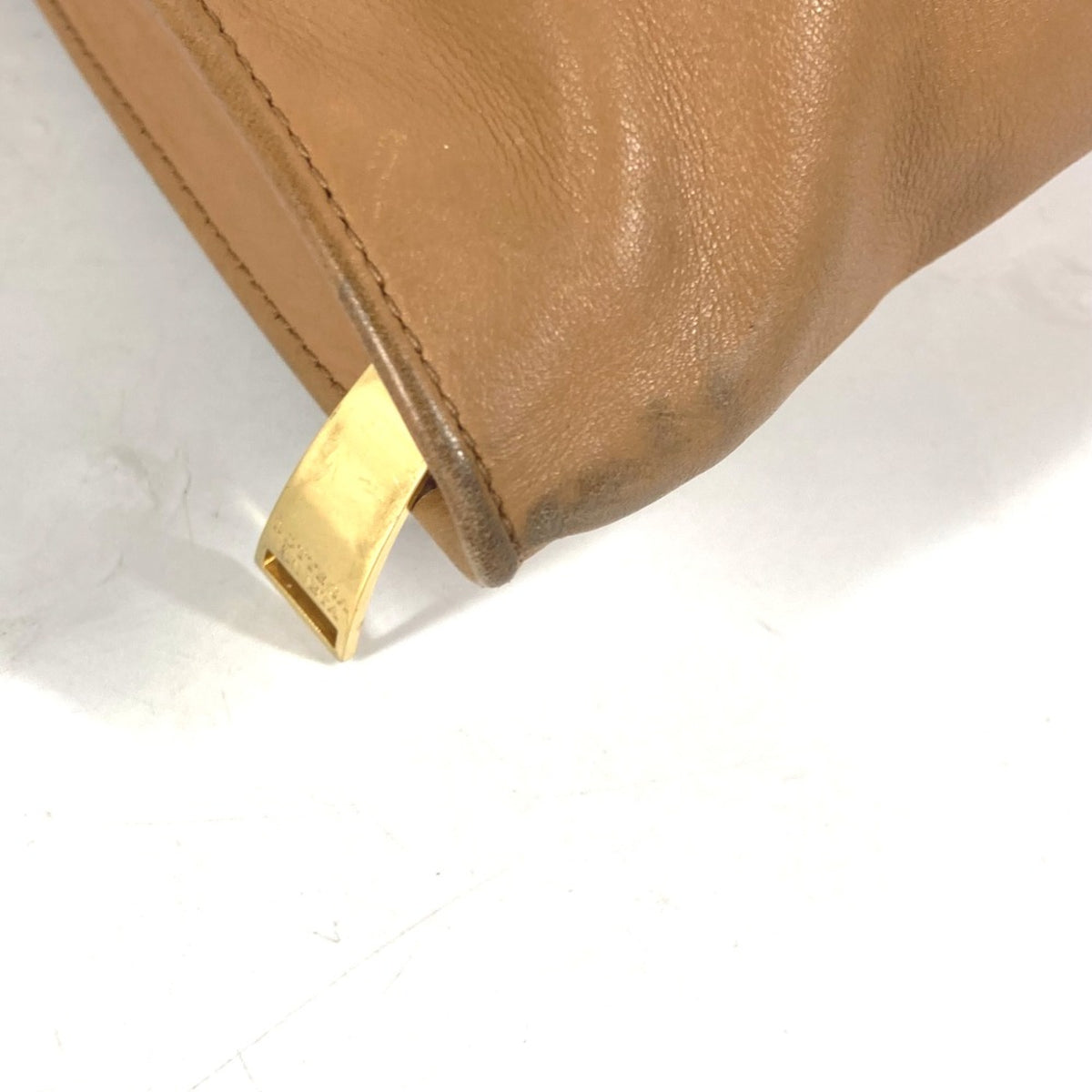Bottega Veneta Brown Leather Handbag (Pre-Owned)