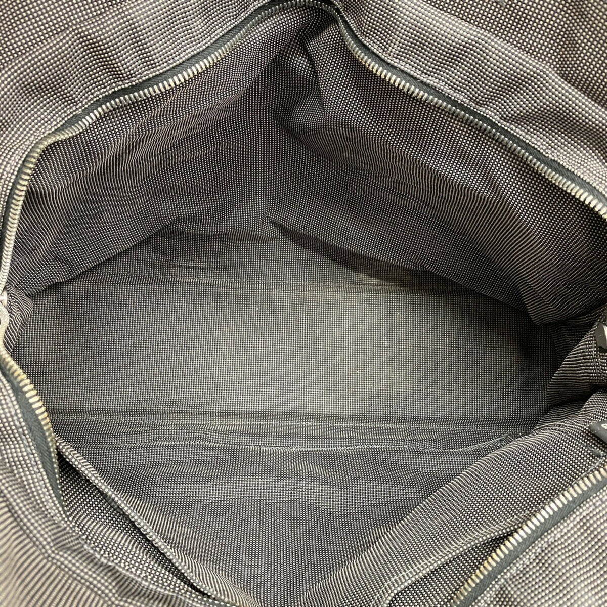 Hermes Gray Nylon Tote Bag (Pre-Owned)
