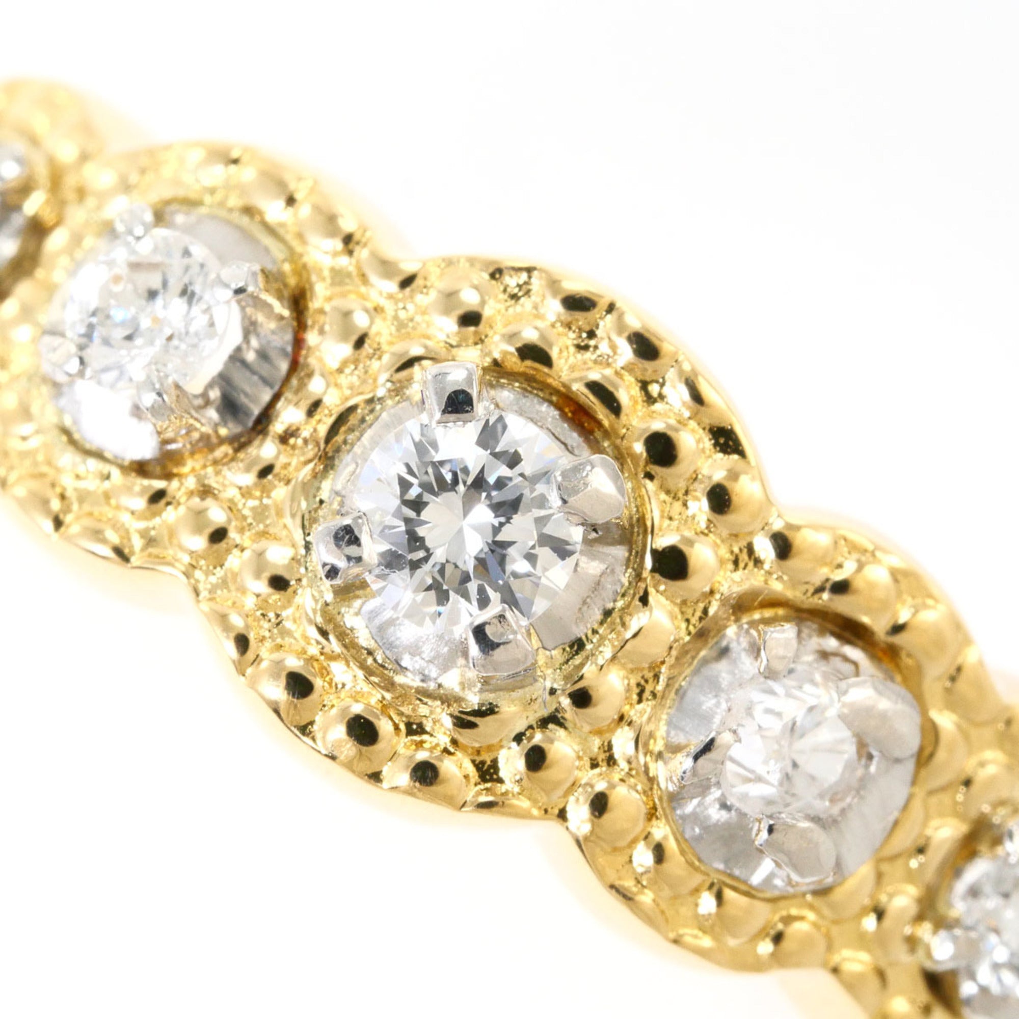 Unbranded White Gold Yellow Gold Yellow Gold (18K) White Gold (18K) Band Ring (Pre-Owned)