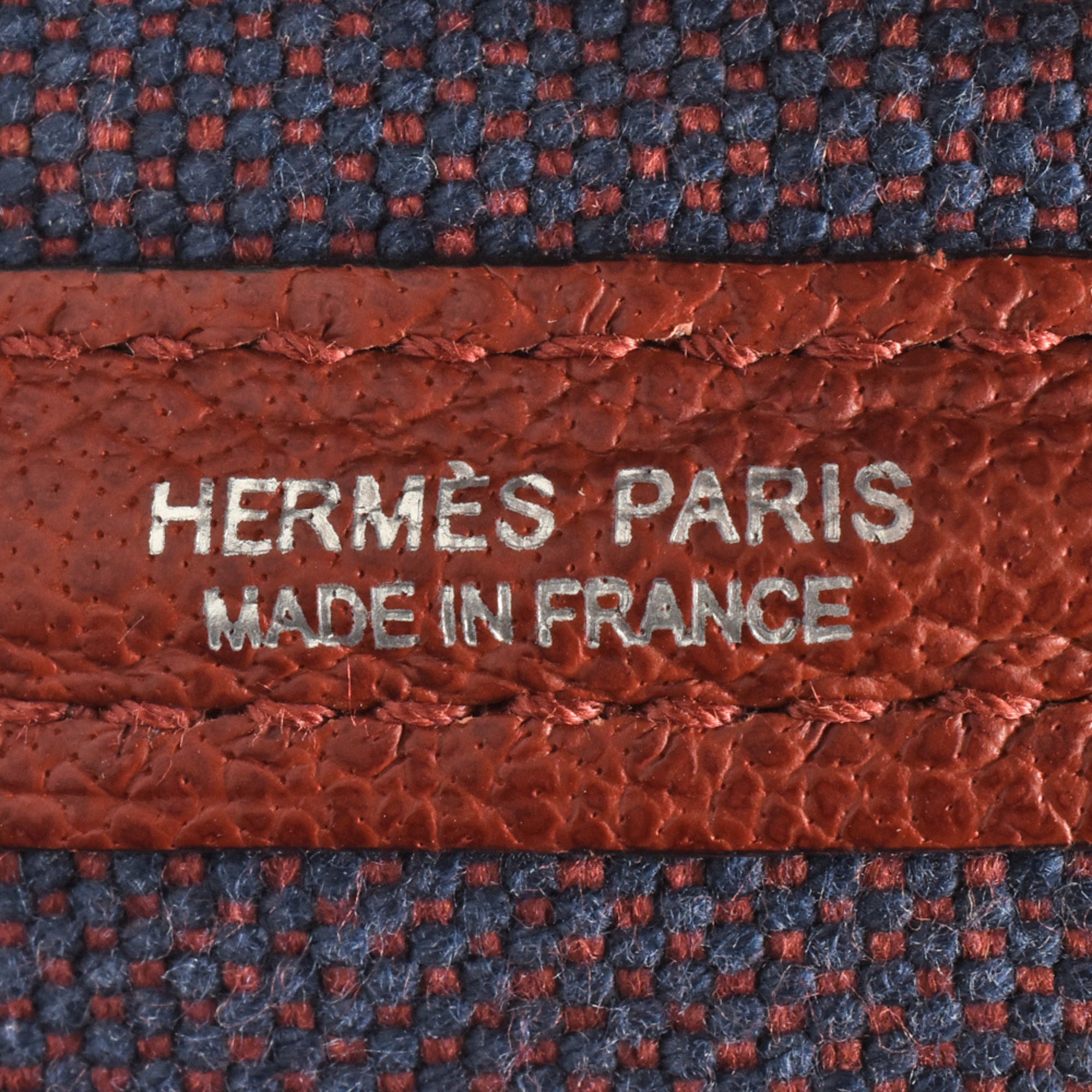 Hermes Rouge H Buffle Skipper Leather Tote Bag (Pre-Owned)