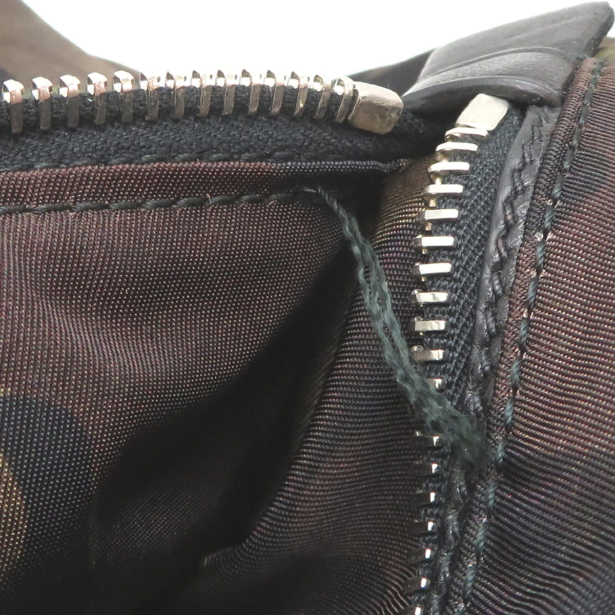 Prada Black Nylon Handbag (Pre-Owned)