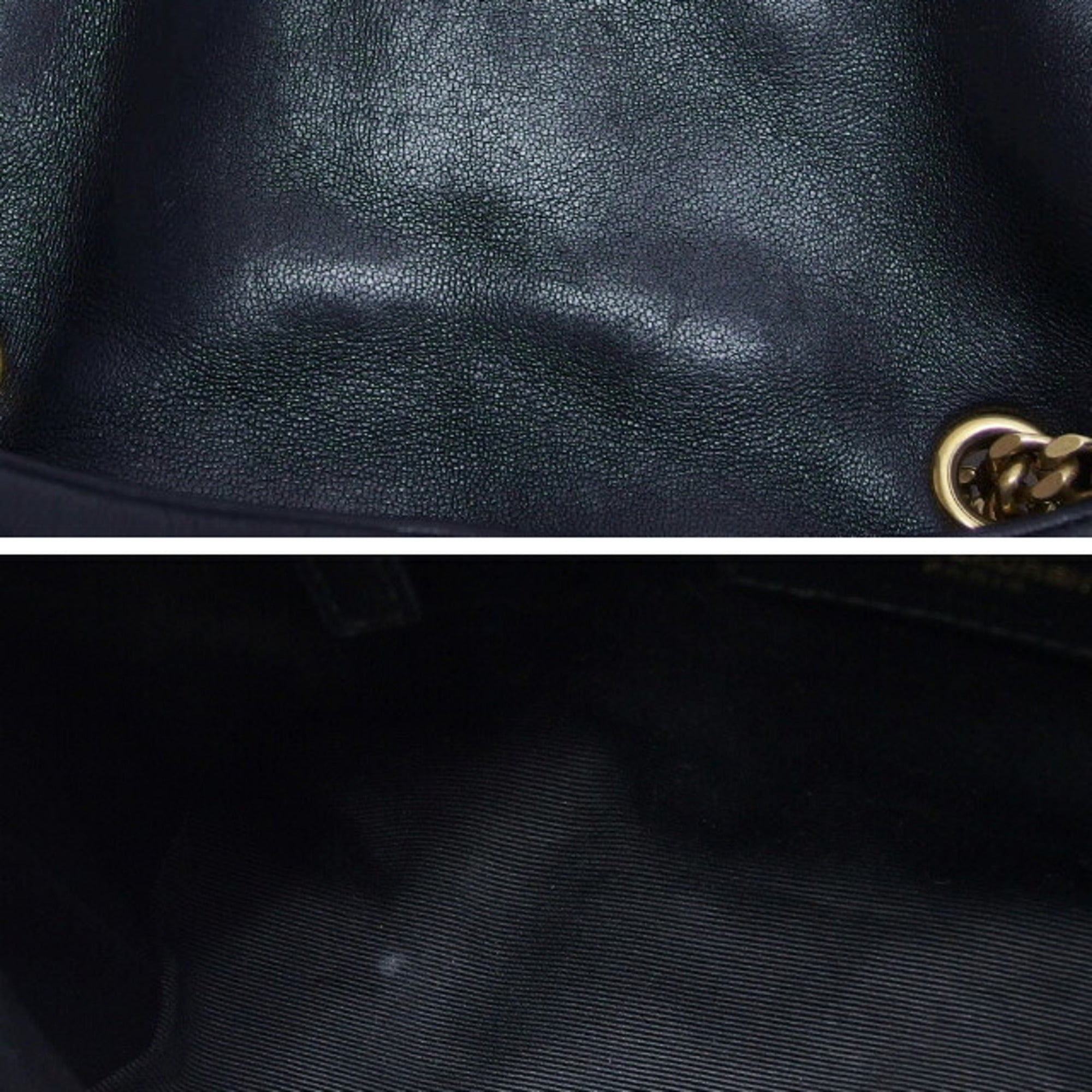 Saint Laurent Black Leather Shoulder Bag (Pre-Owned)