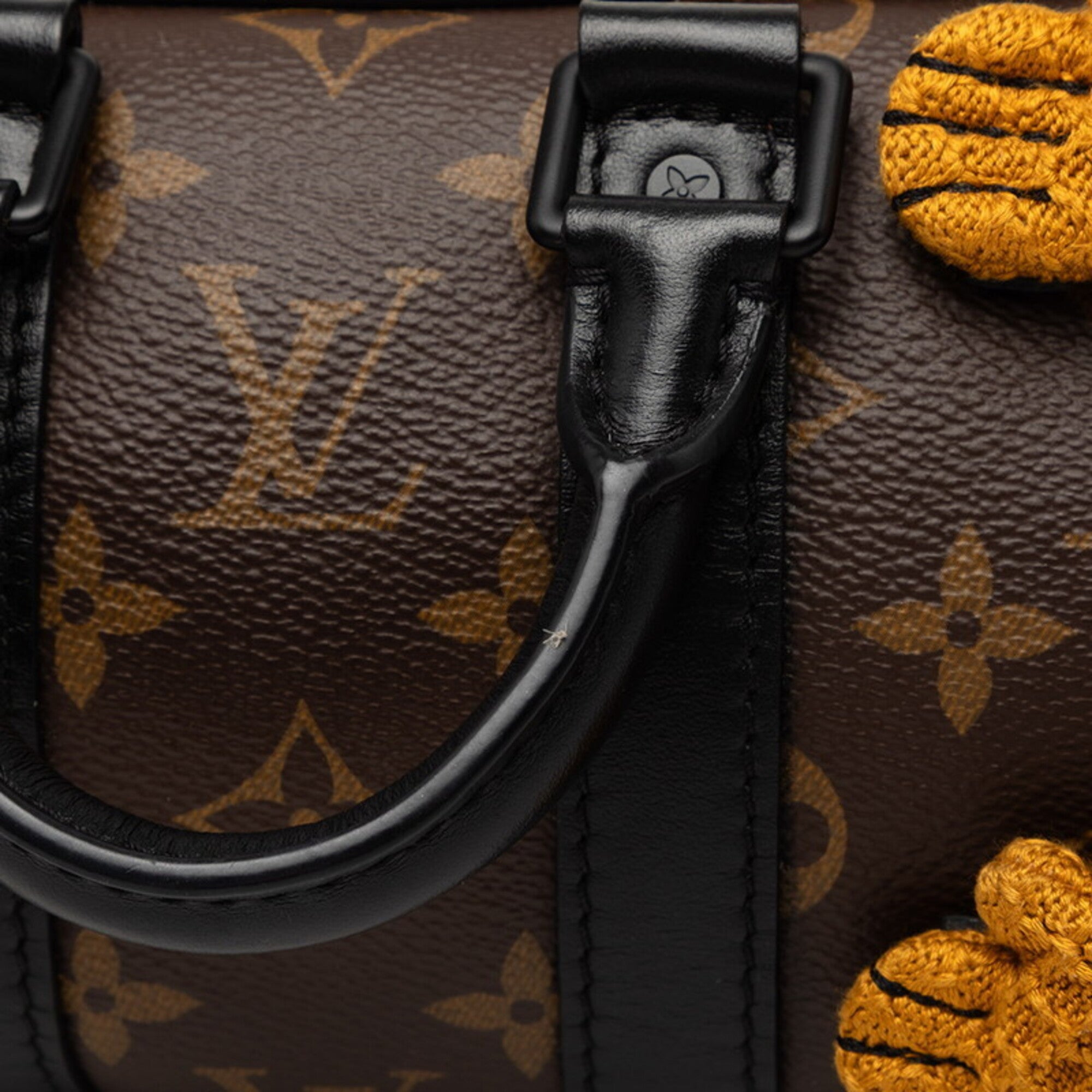 Louis Vuitton Brown Pvc Leather Handbag Shoulder Bag (Pre-Owned)