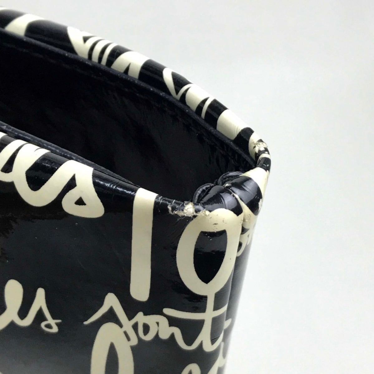 Kate Spade Black Patent Leather Tote Bag (Pre-Owned)