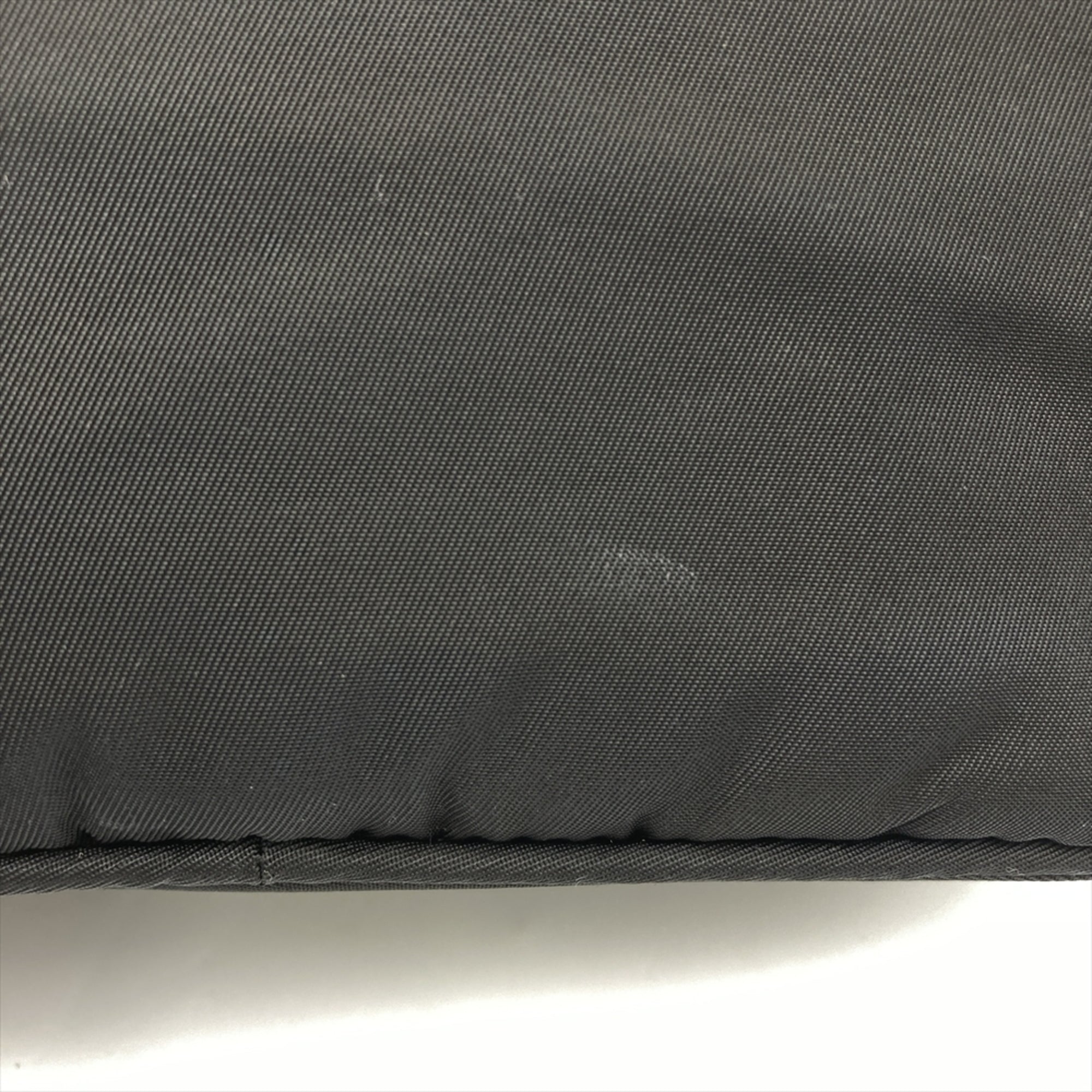 Prada Black Nylon Handbag Pouch Shoulder Bag (Pre-Owned)