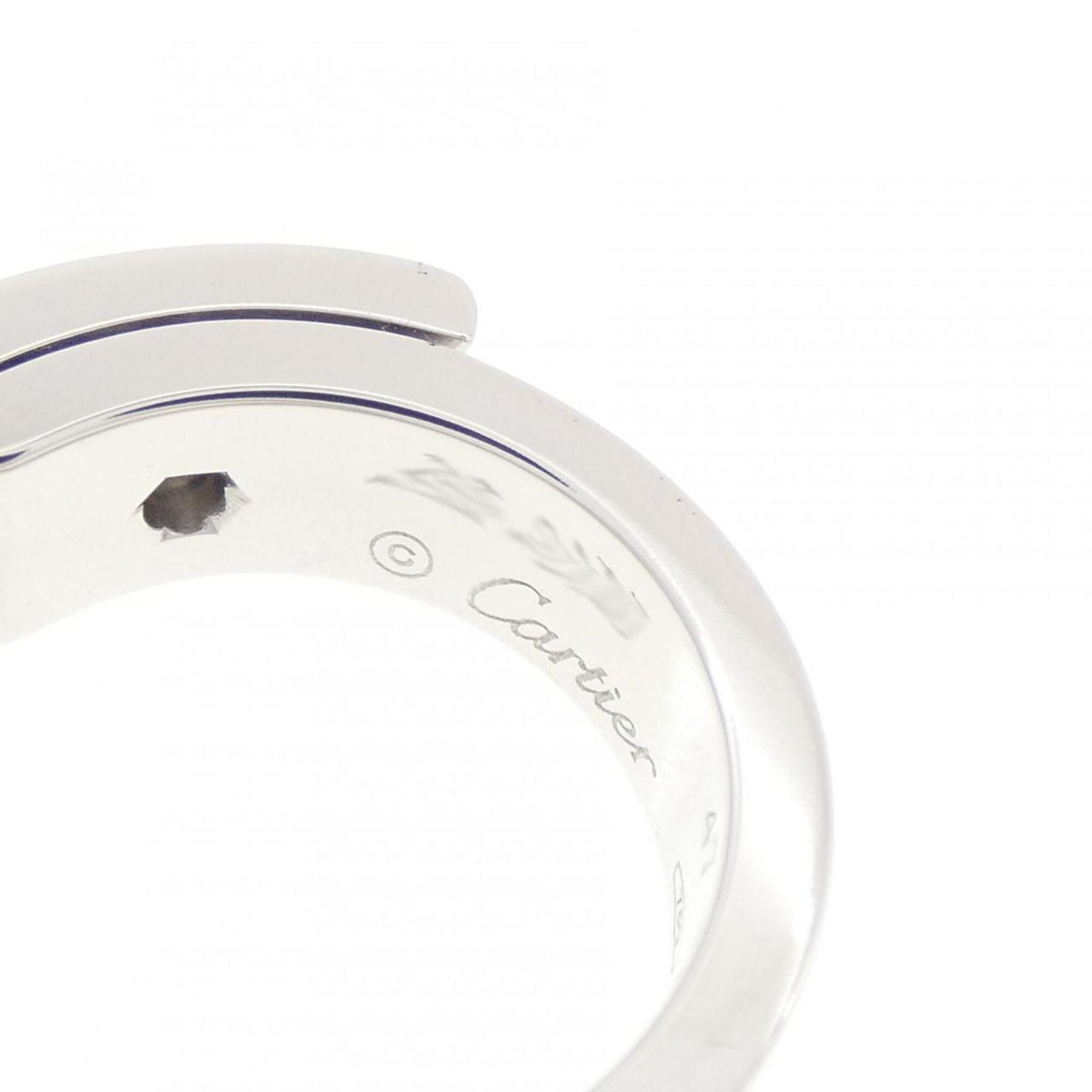 Cartier White Gold (18K) Band Ring (Pre-Owned)