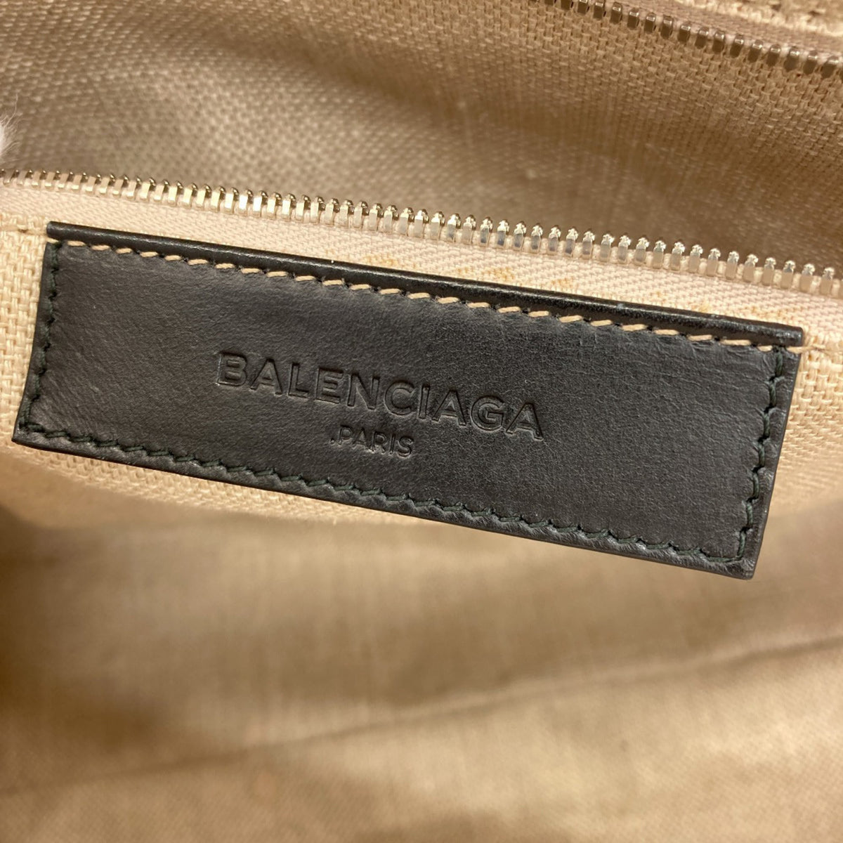 Balenciaga Black Leather Tote Bag (Pre-Owned)