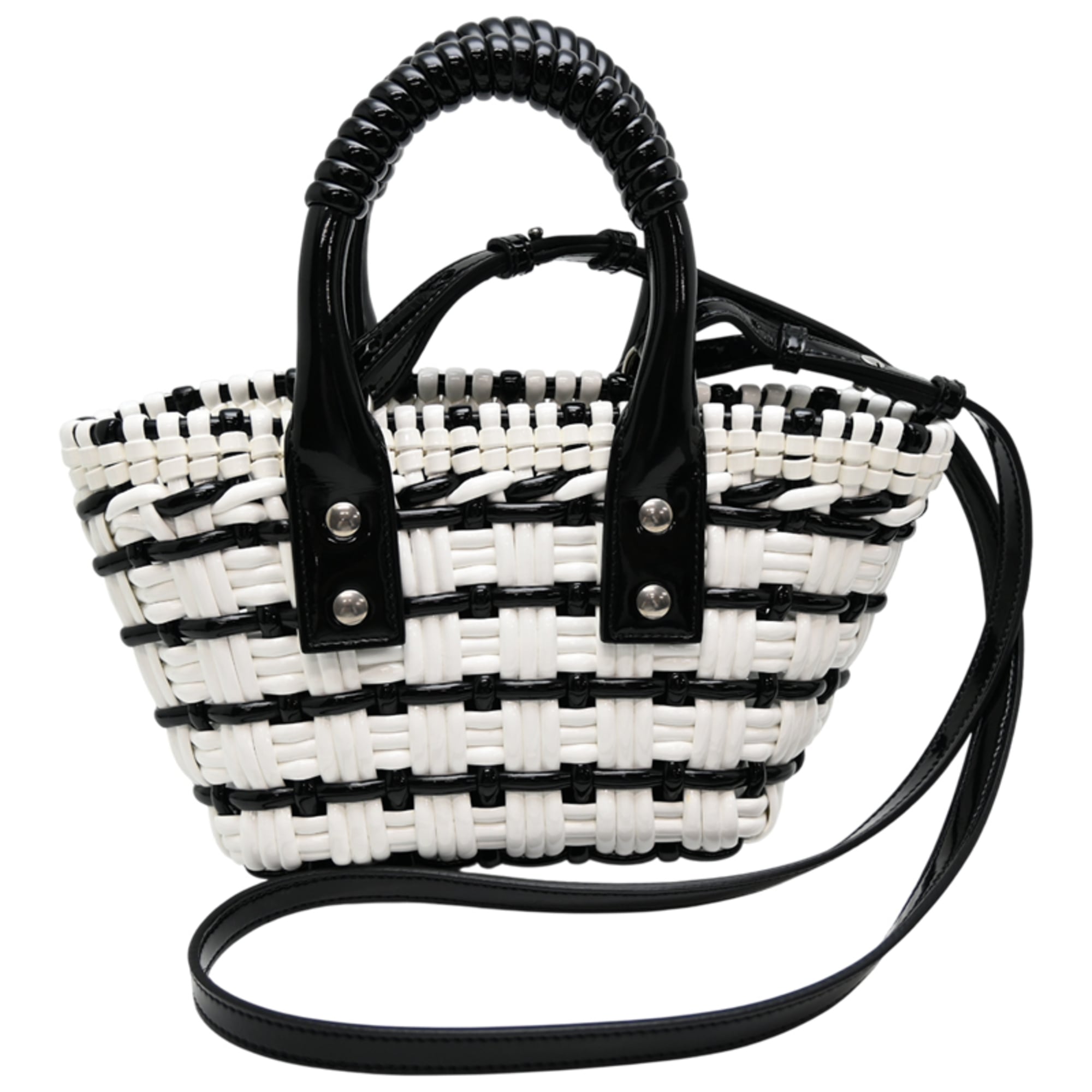 Balenciaga Black White Handbag (Pre-Owned)