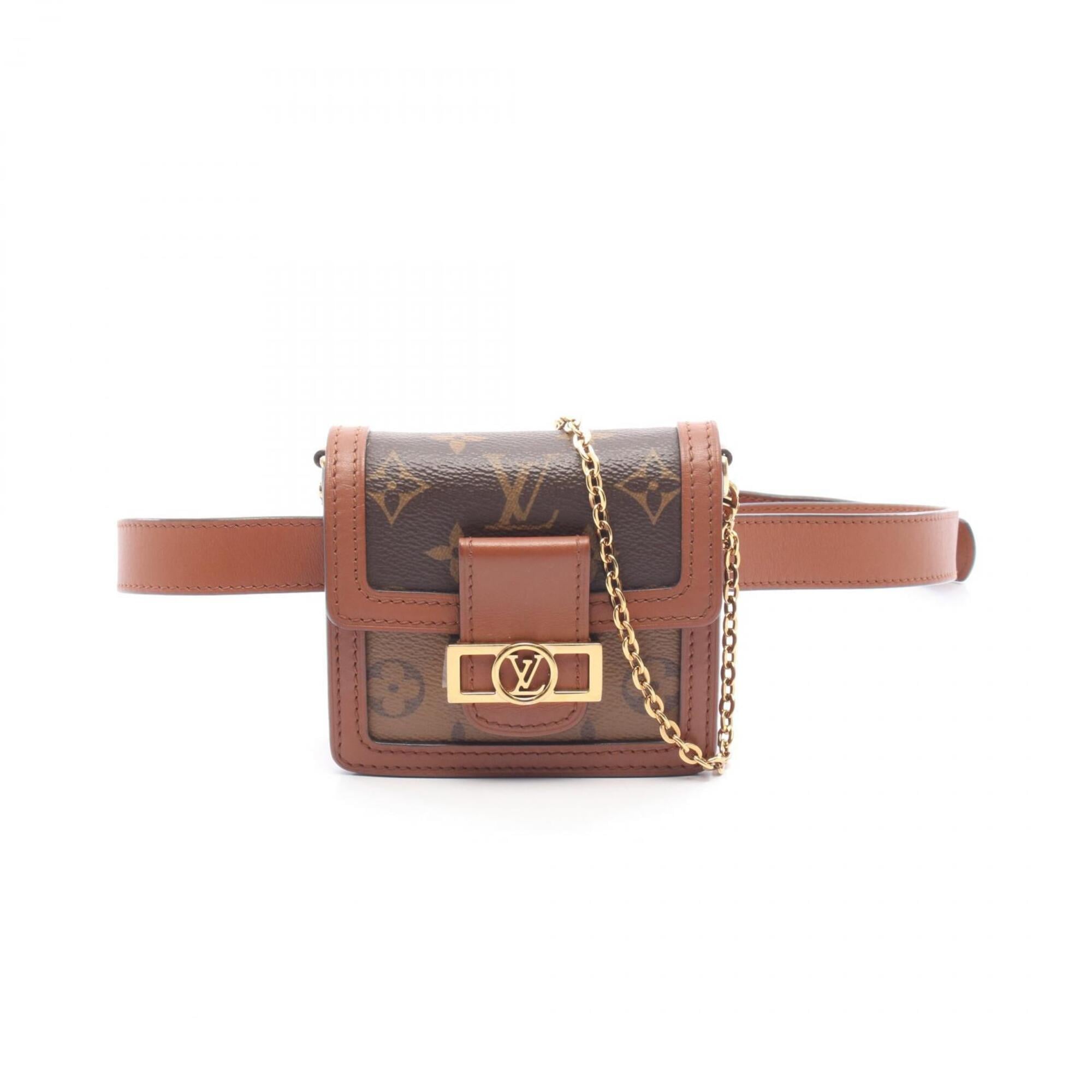 Louis Vuitton Brown Monogram Reverse Coated Canvas Leather Fanny Pack (Pre-Owned)