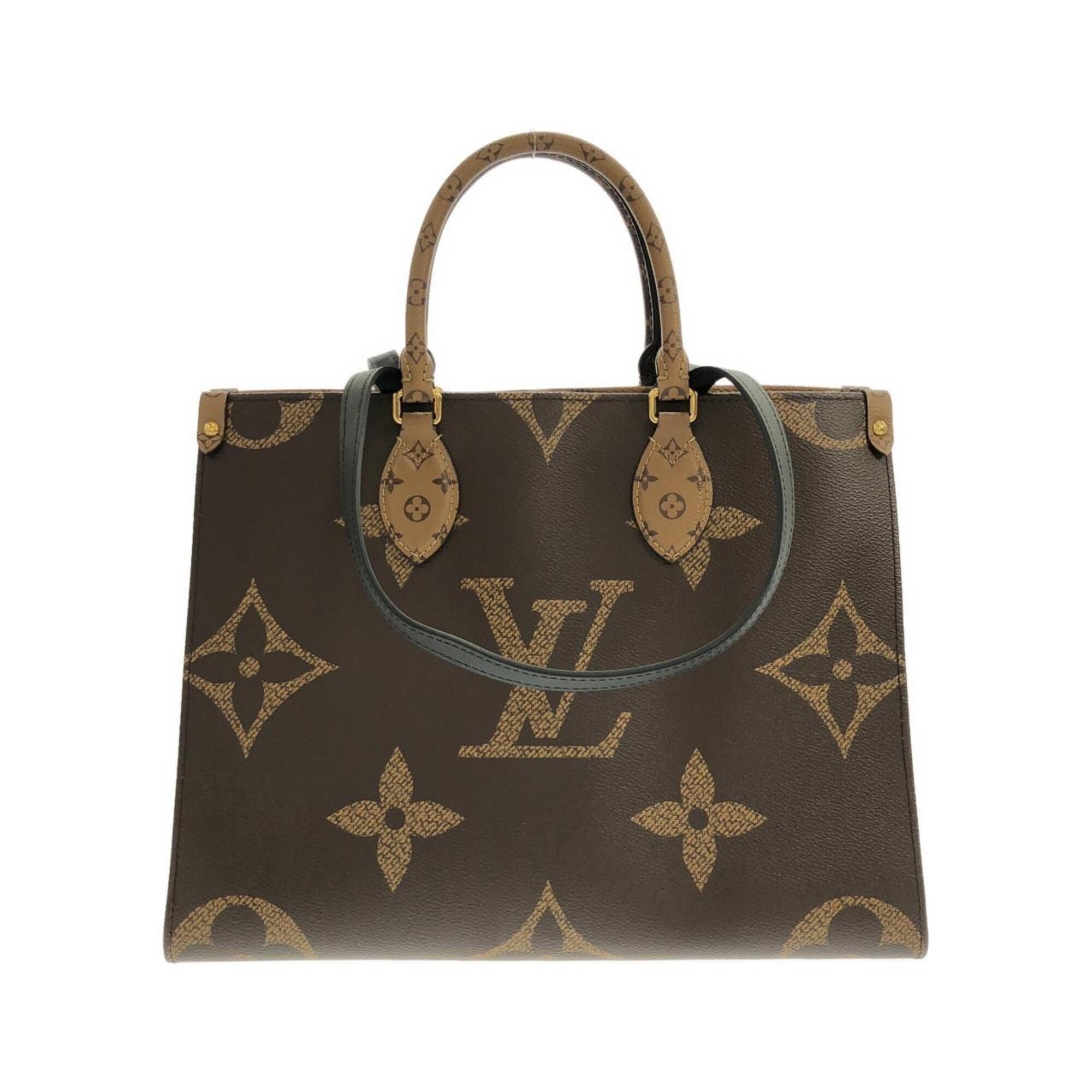 Louis Vuitton Marron Coated Canvas Handbag (Pre-Owned)