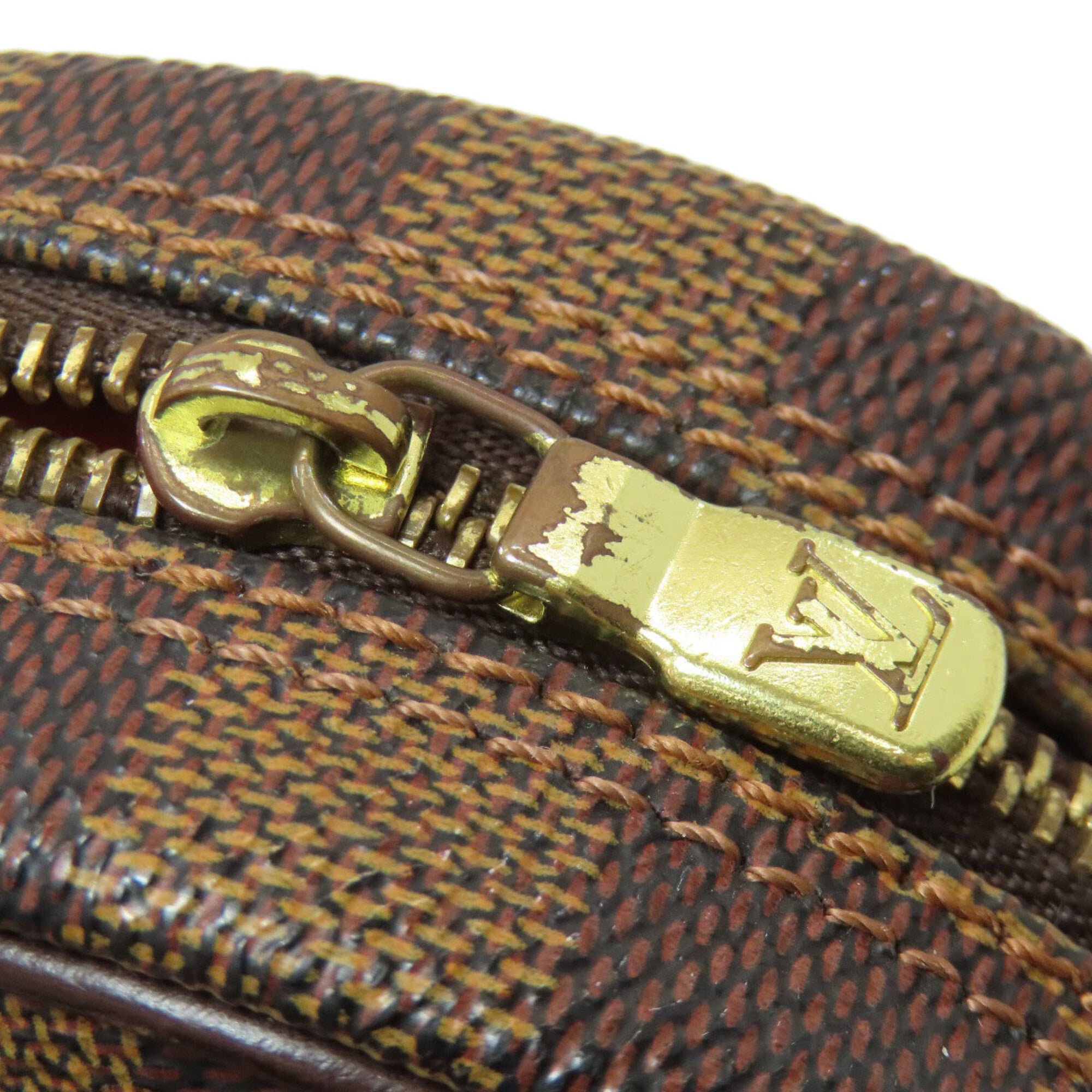Louis Vuitton Brown Damier Canvas Ebene Damier Canvas Pochette Shoulder Bag (Pre-Owned)