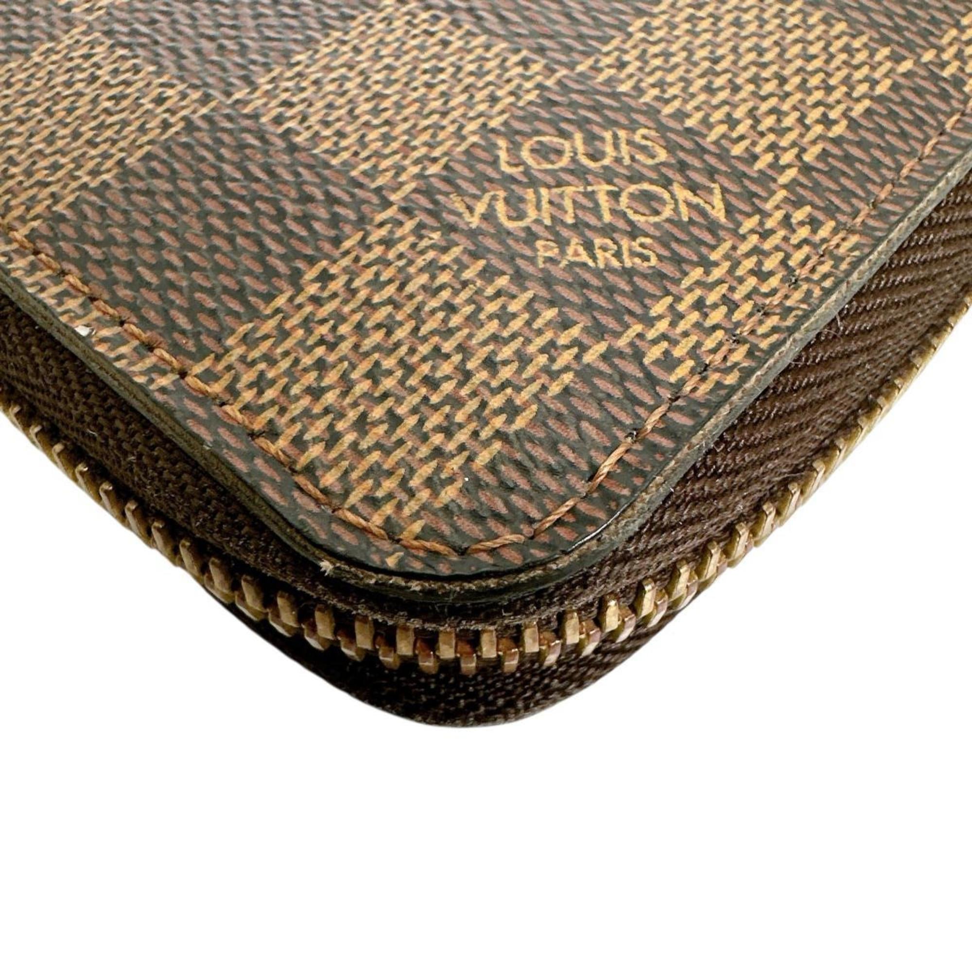 Louis Vuitton Brown Damier Canvas Damier Canvas Long Wallet (Bi-Fold) (Pre-Owned)