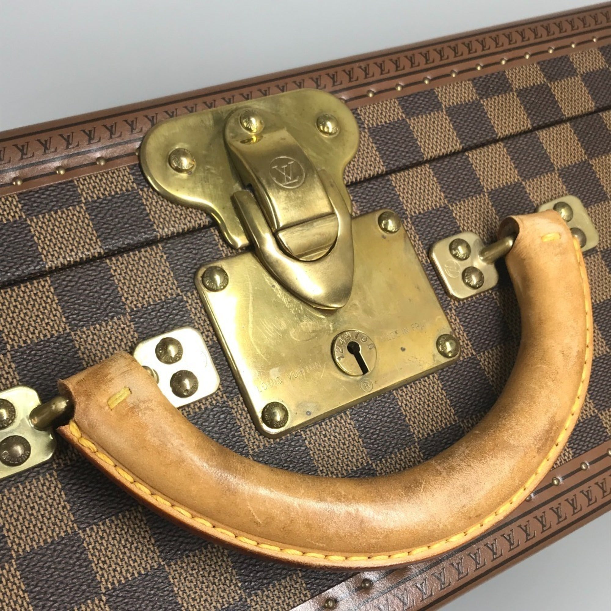 Louis Vuitton Brown Damier Canvas Damier Canvas Briefcase (Pre-Owned)