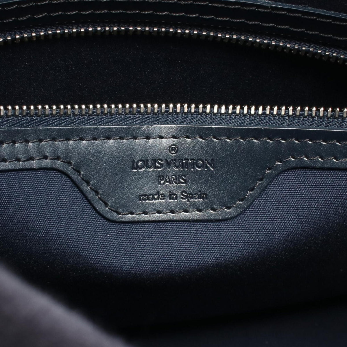 Louis Vuitton Monogram Mat Navy Handbag (Pre-Owned)