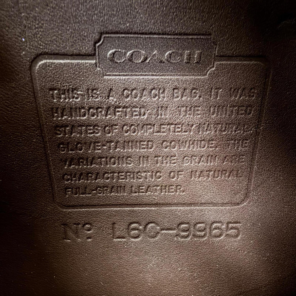 Coach Brown Leather Shoulder Bag (Pre-Owned)