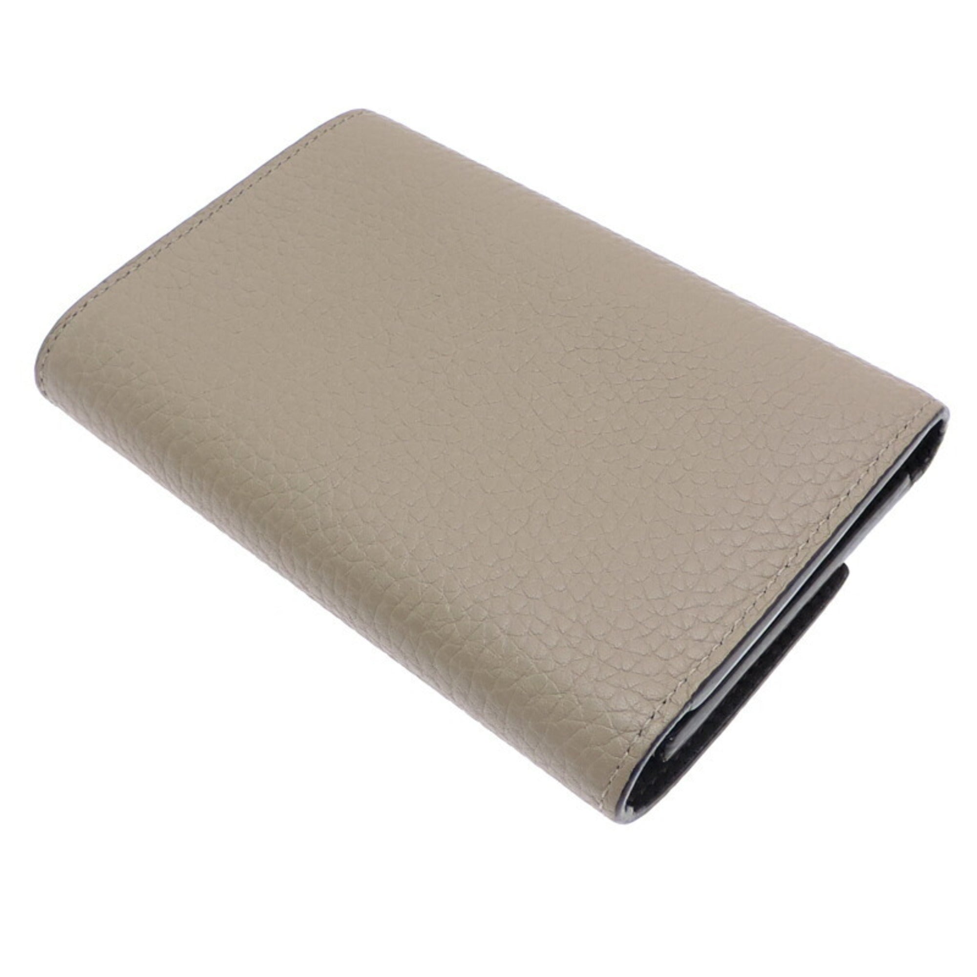 Louis Vuitton Galle Gray Leather Wallet (Bi-Fold) (Pre-Owned)