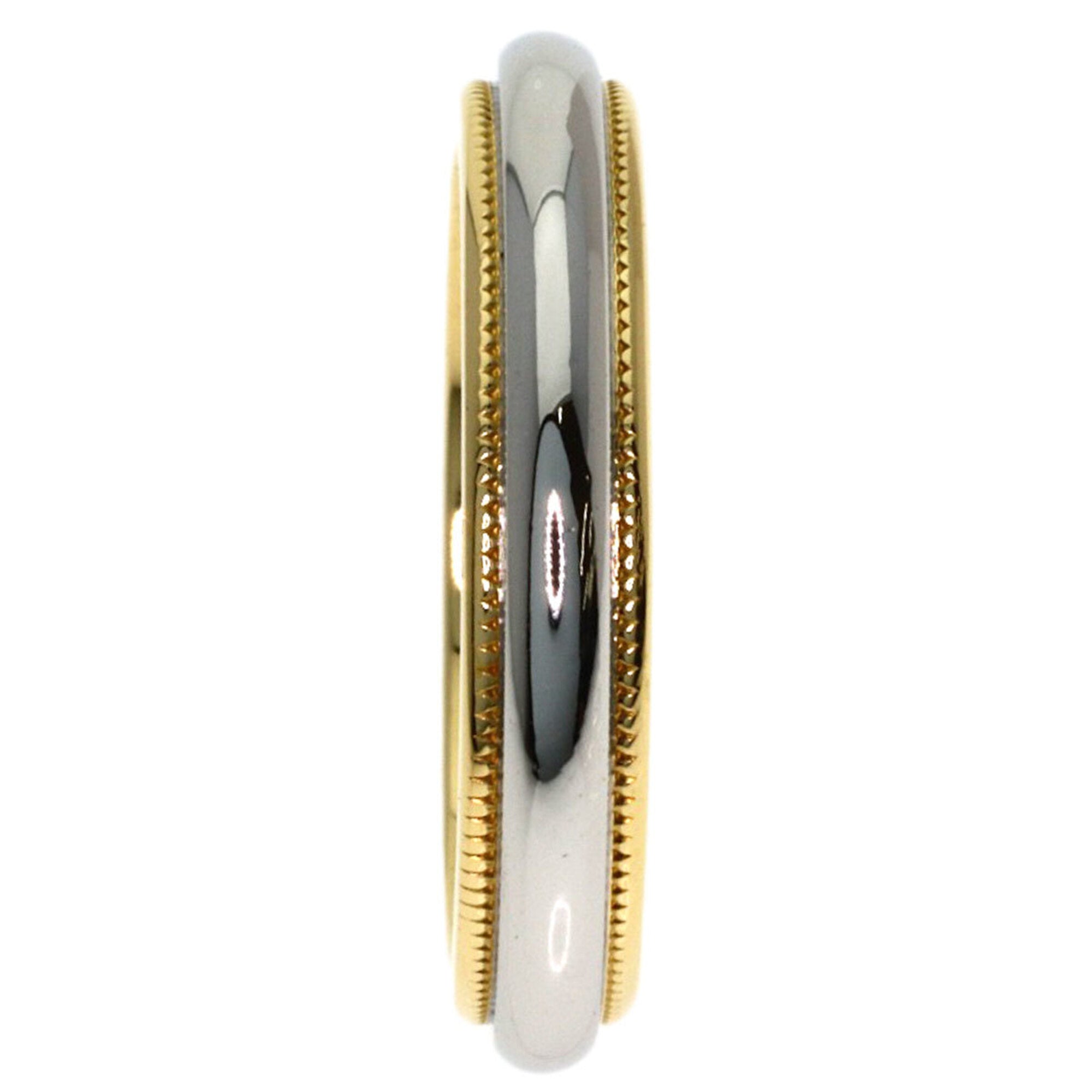 Tiffany Yellow Gold (18K) Platinum 950 Band Ring (Pre-Owned)