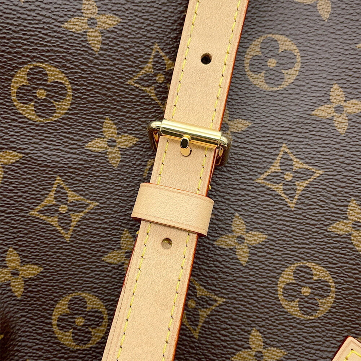 Louis Vuitton Brown Monogram Handbag Shoulder Bag (Pre-Owned)