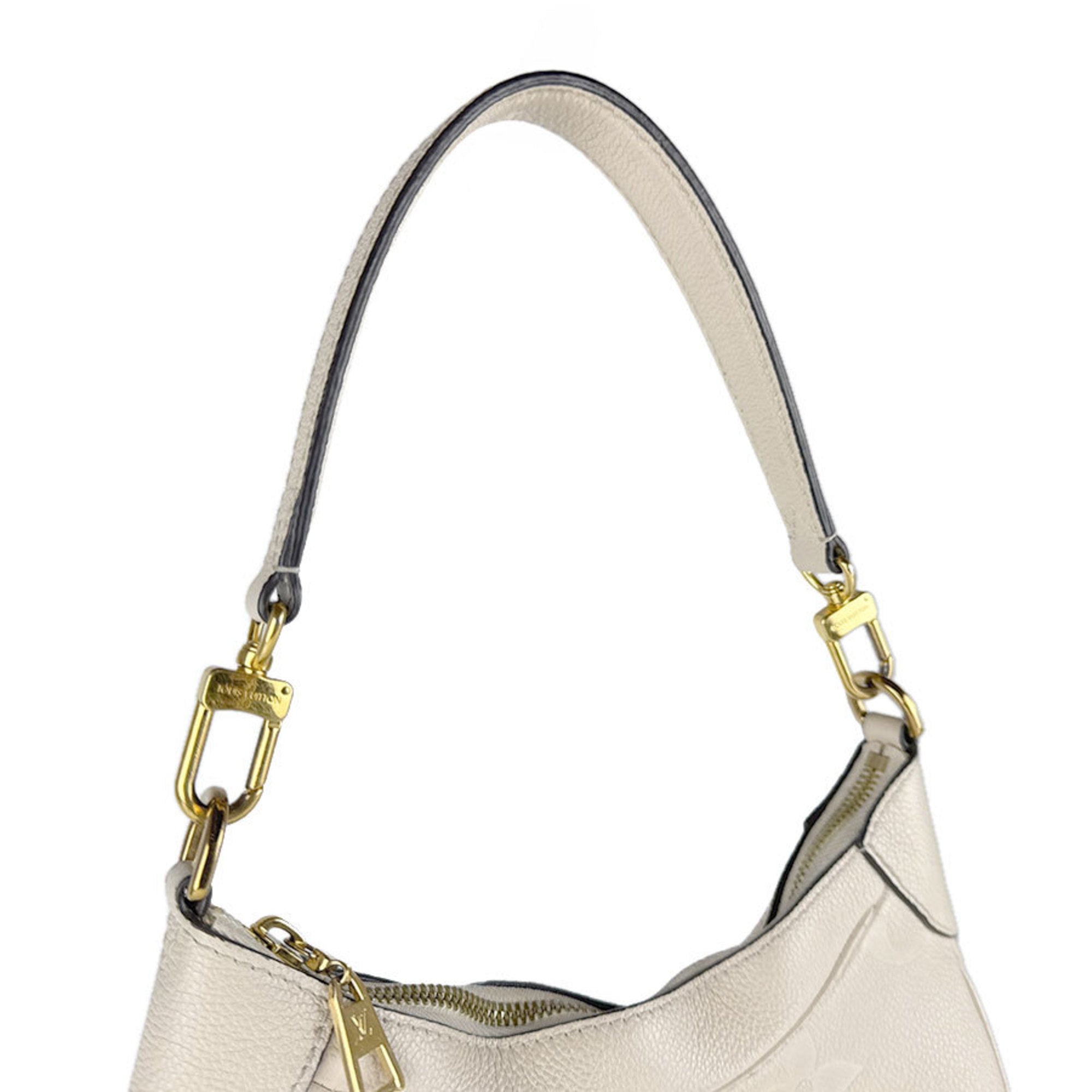 Louis Vuitton Cream Monogram Empreinte Shoulder Bag (Pre-Owned)