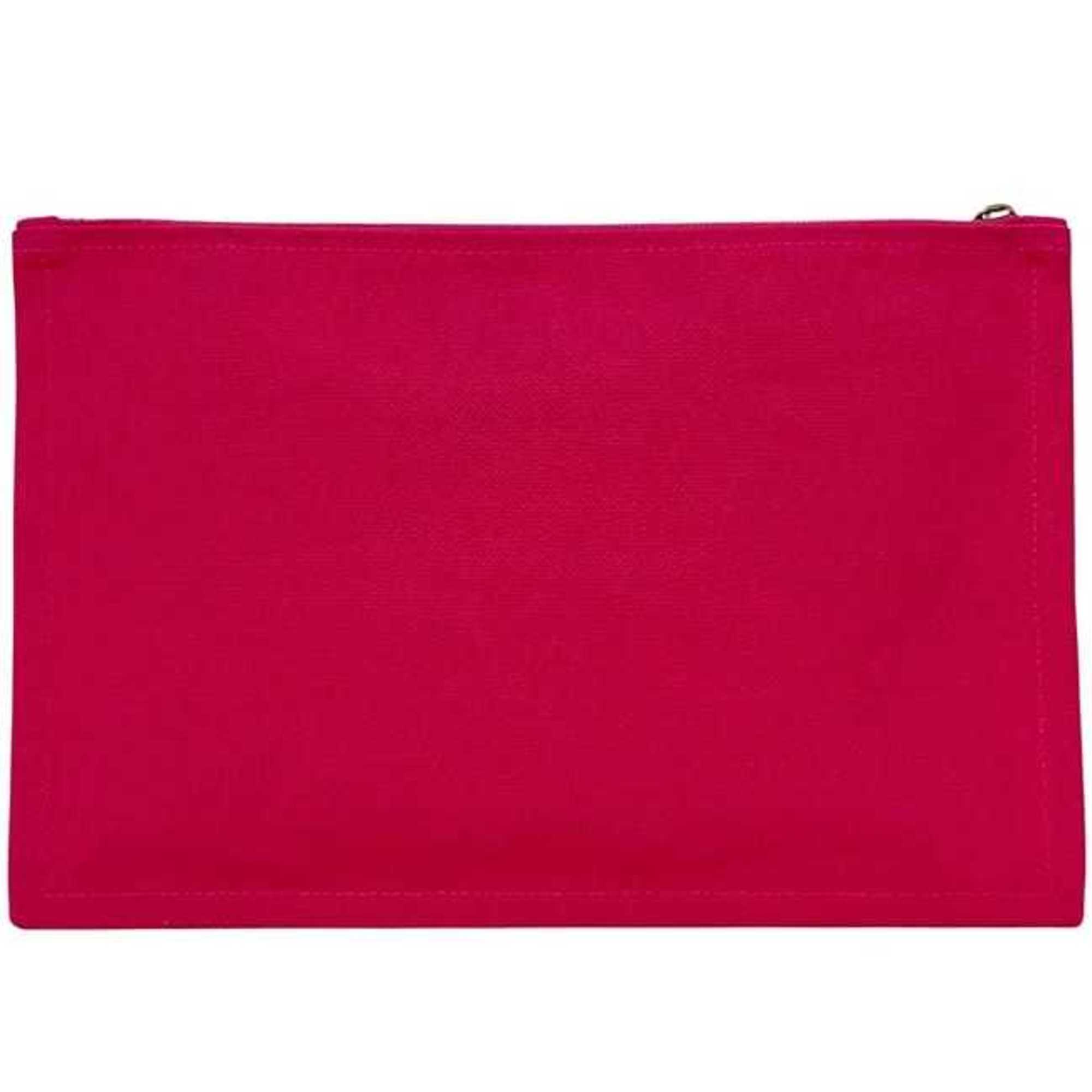 Hermes Pink Cotton Pouch (Pre-Owned)