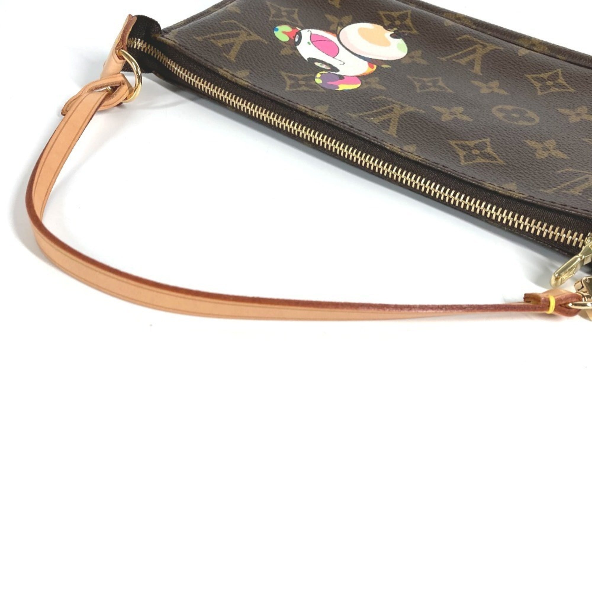 Louis Vuitton Brown Monogram Panda Monogram Handbag Pouch Shoulder Bag (Pre-Owned)