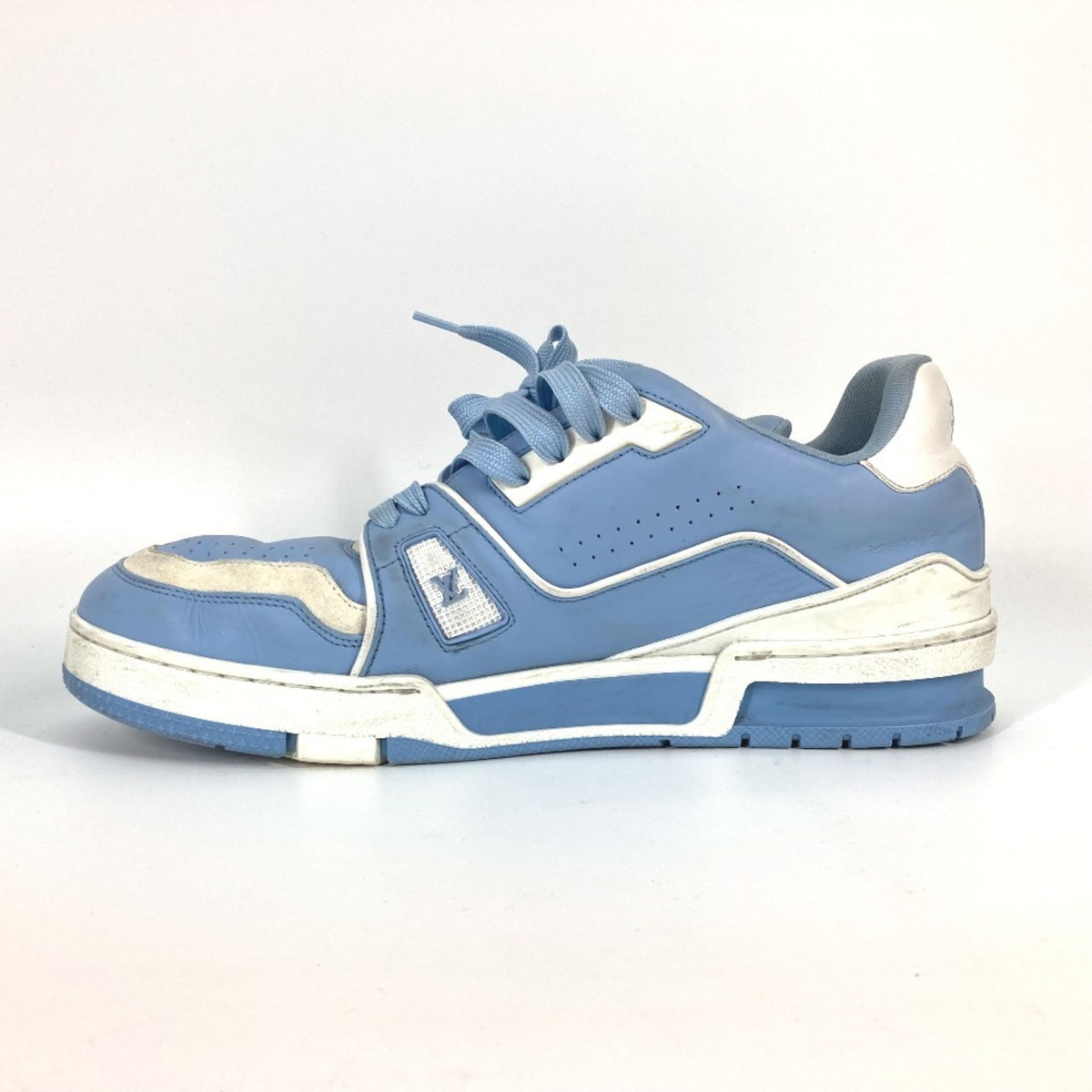 Louis Vuitton Blue White Sneakers (Pre-Owned)