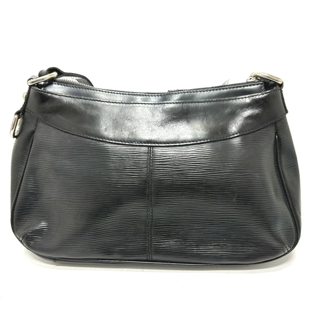Louis Vuitton Black Leather Handbag (Pre-Owned)
