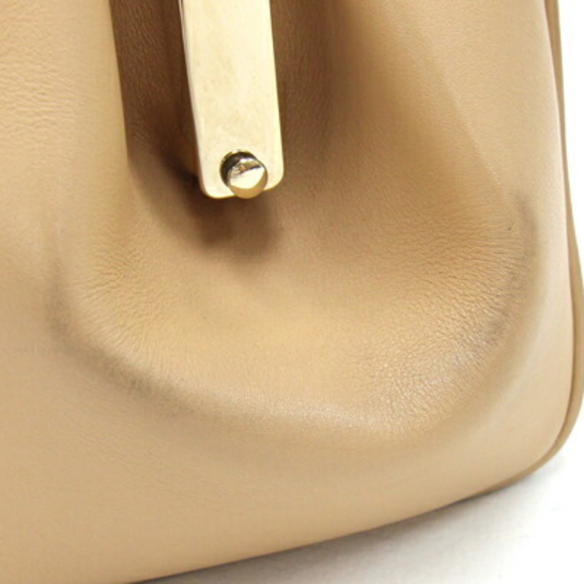Chloé Beige Leather Handbag (Pre-Owned)