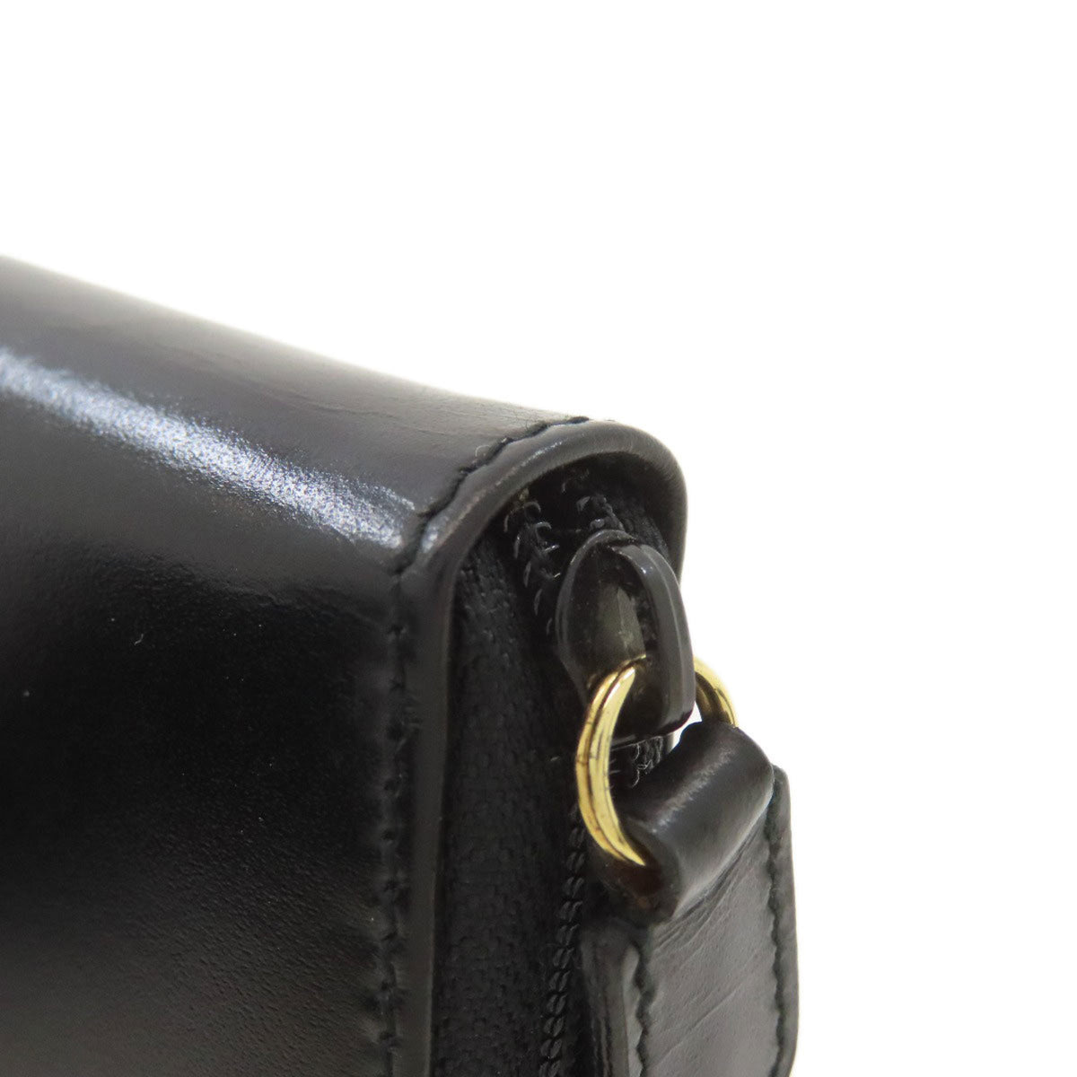 Gucci Black Leather Coin Purse/Coin Case (Pre-Owned)