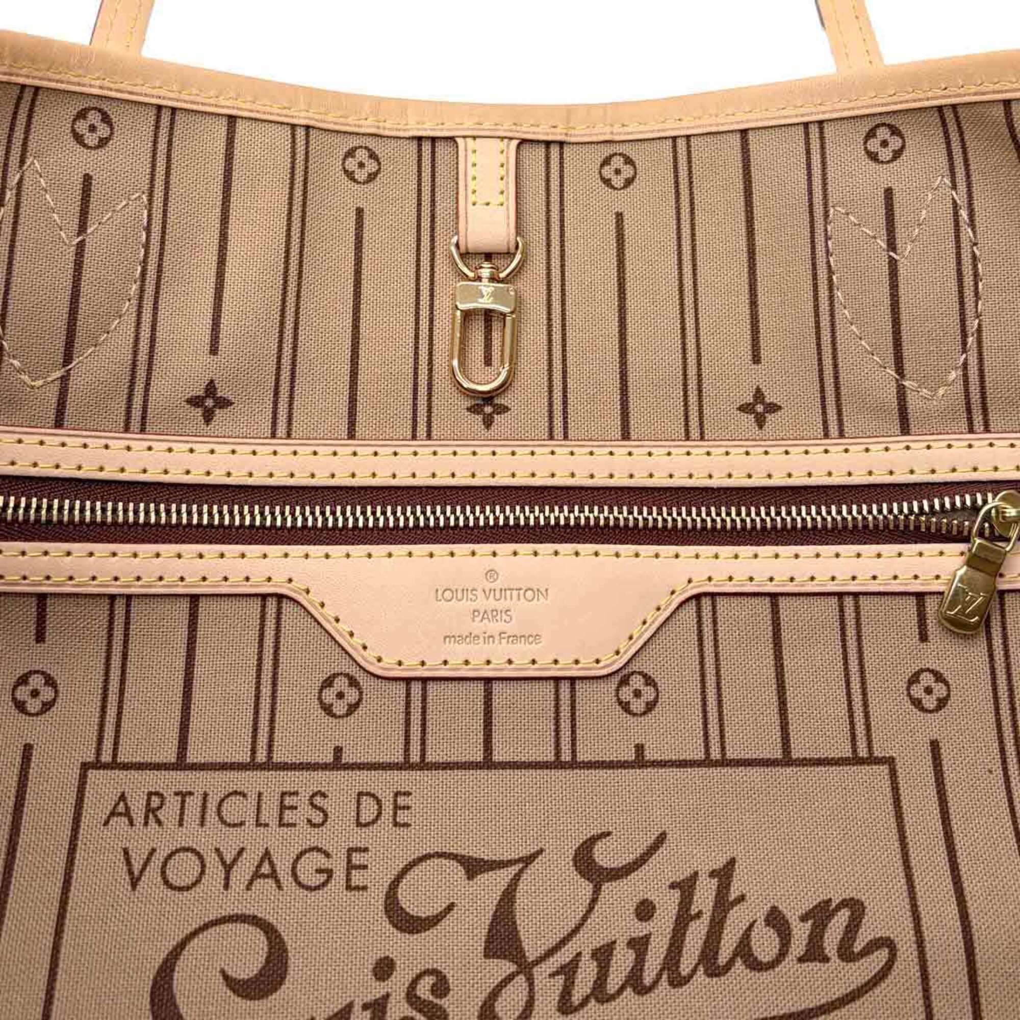 Louis Vuitton Beige Monogram Monogram Canvas Tote Bag (Pre-Owned)