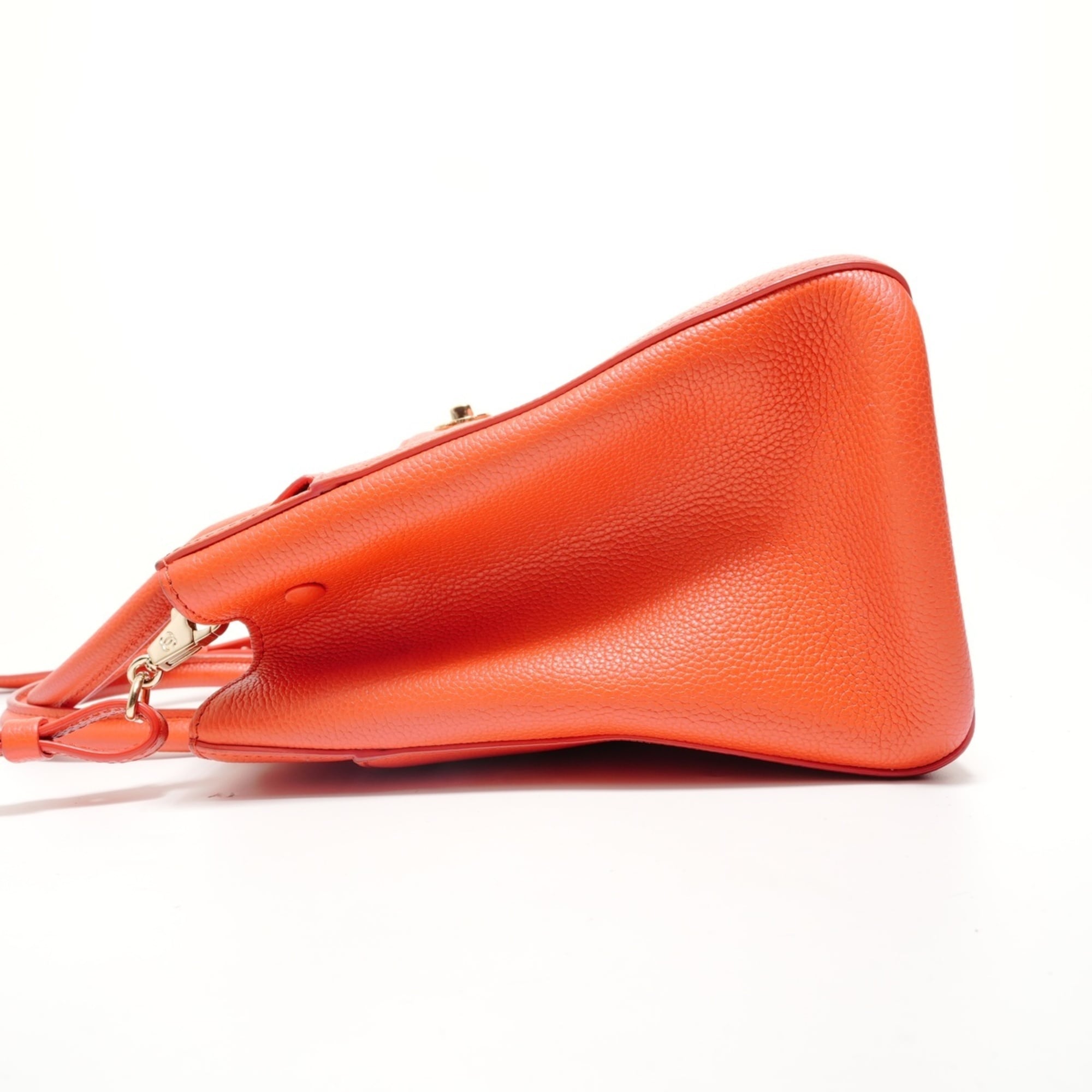 Chanel Orange Handbag (Pre-Owned)