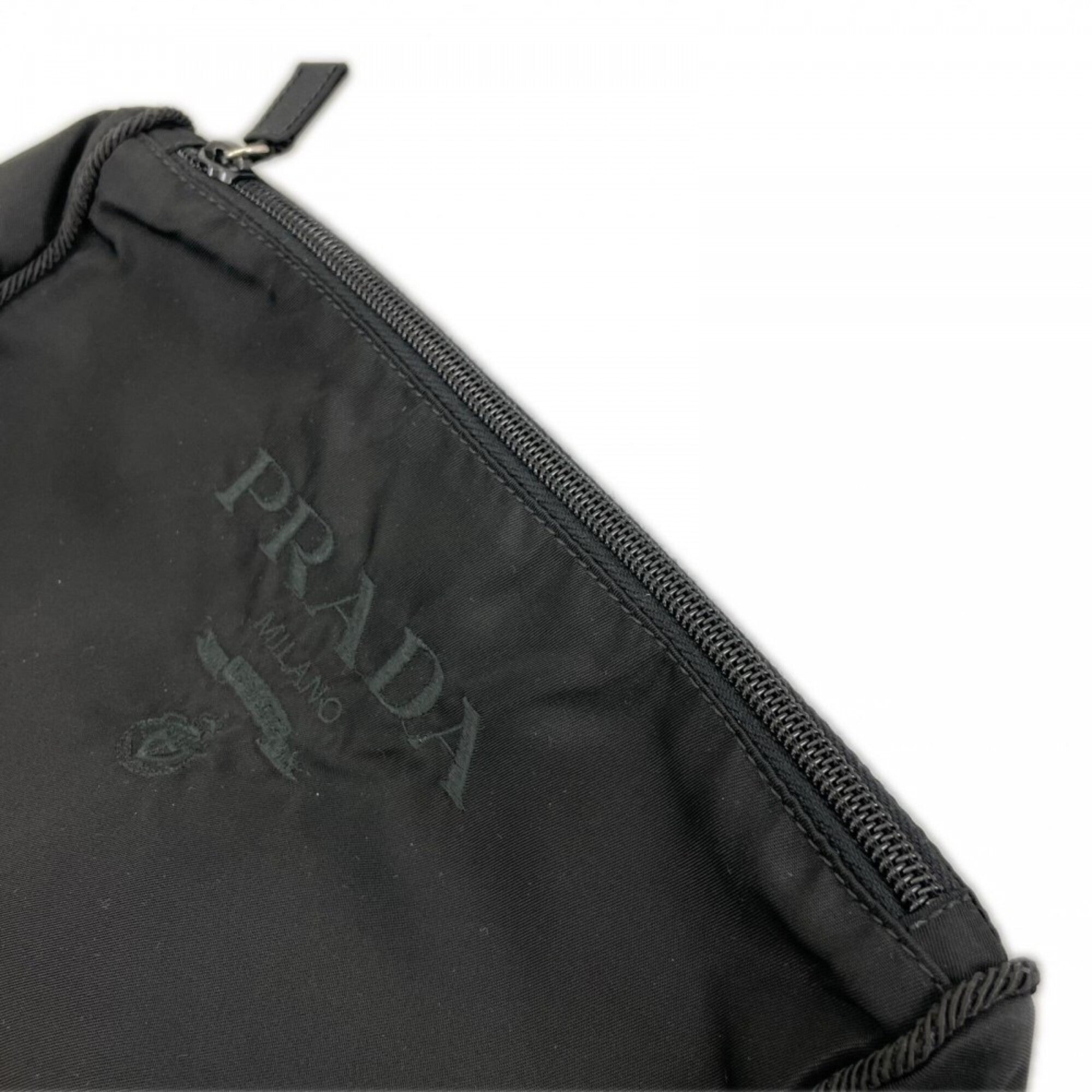 Prada Black Nylon Pouch (Pre-Owned)