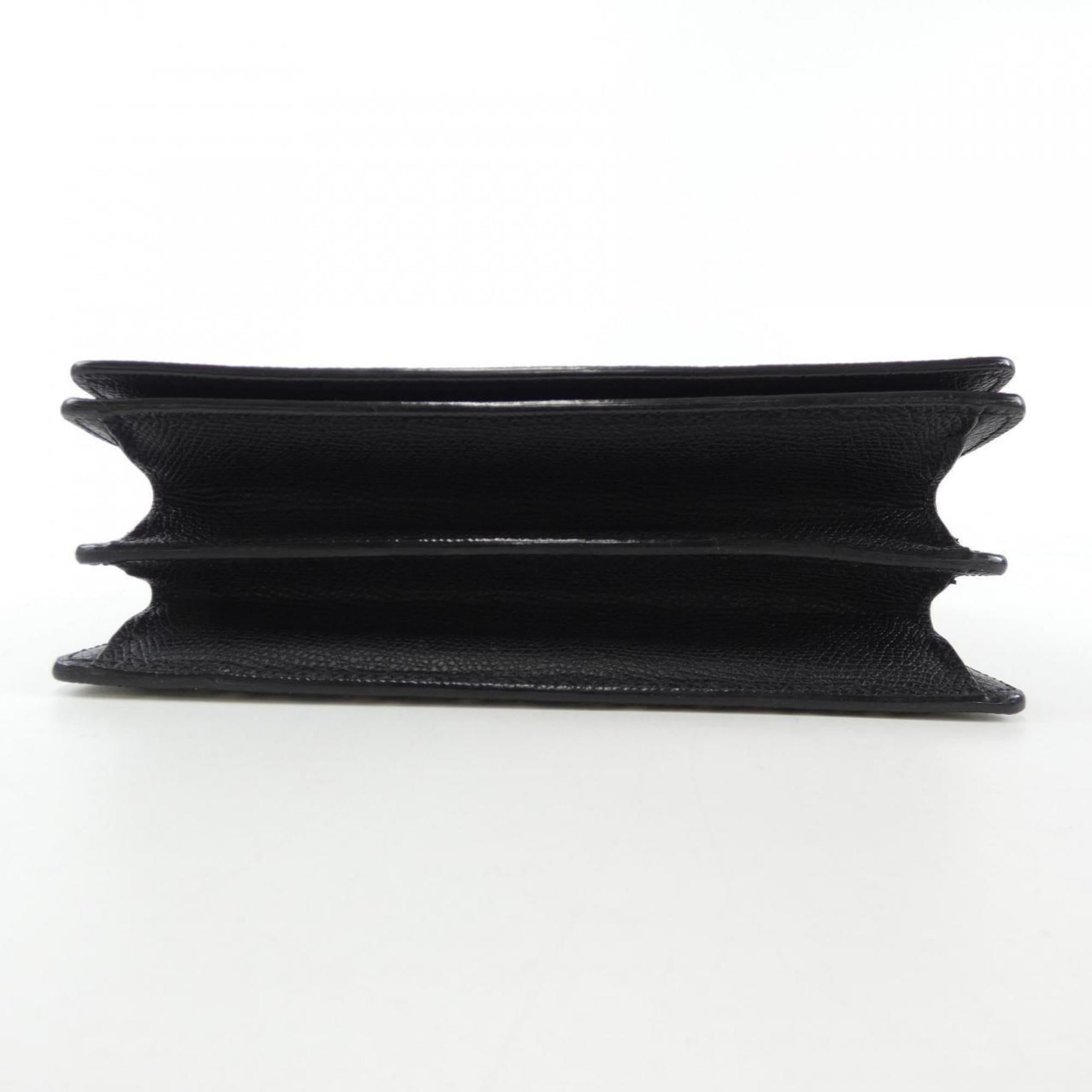 Valextra Black Green Handbag (Pre-Owned)