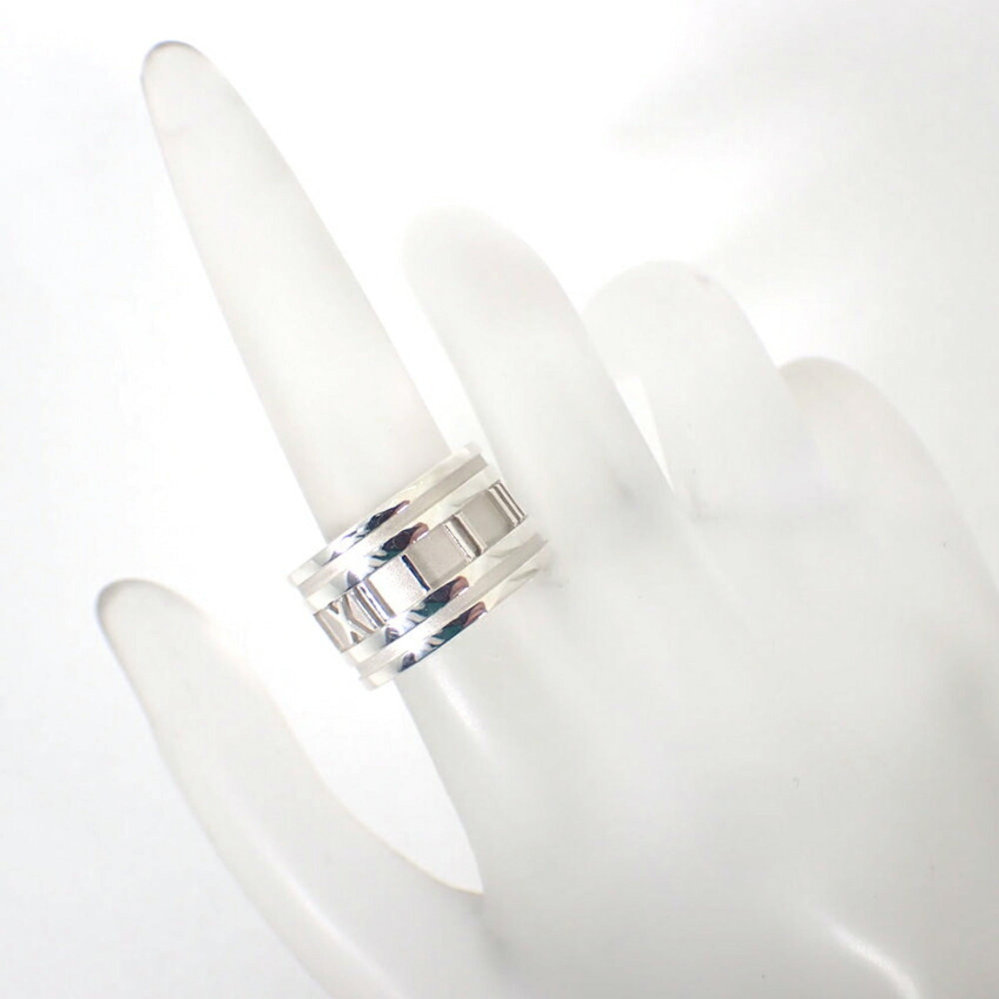 Tiffany Sterling Silver 925 Band Ring (Pre-Owned)