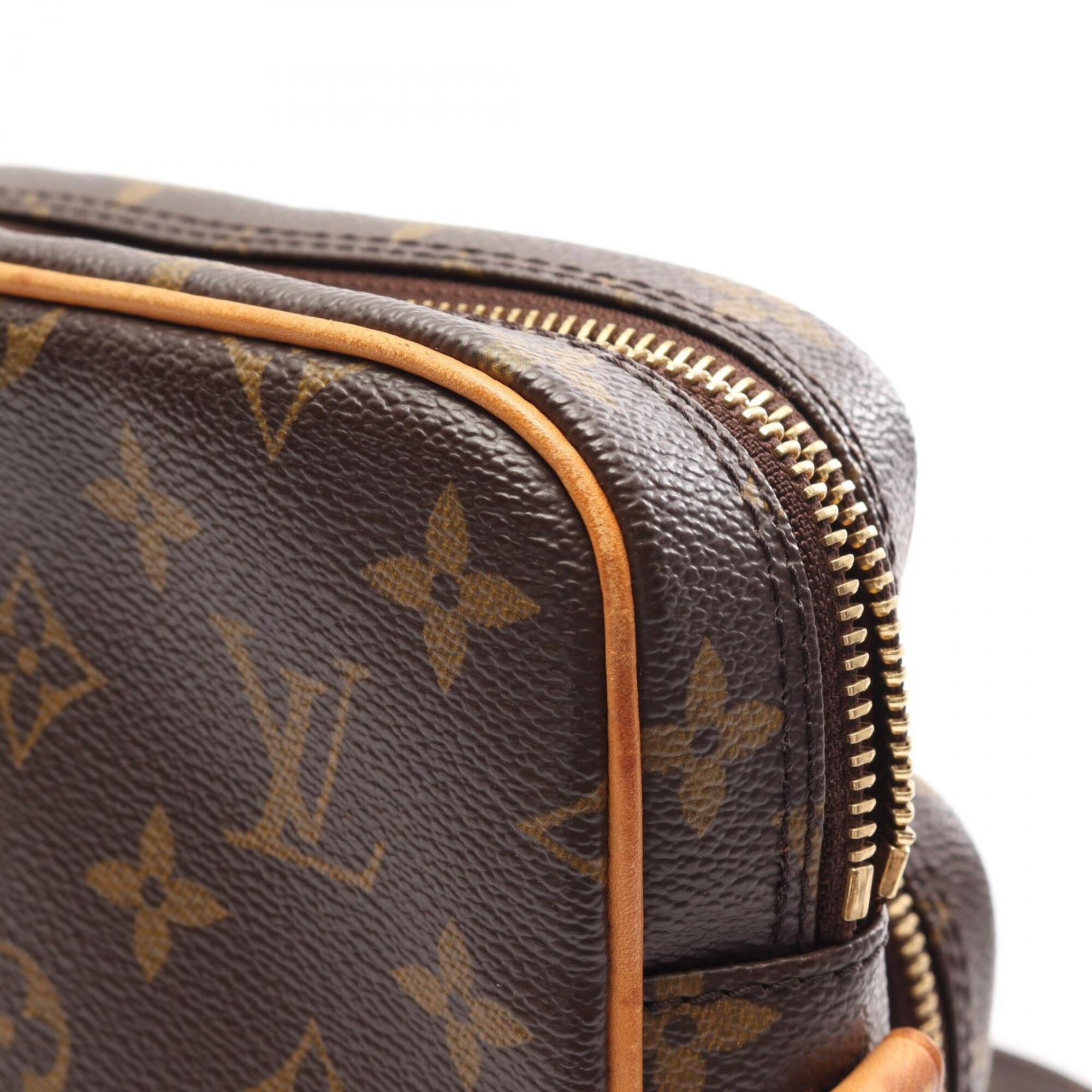 Louis Vuitton Brown Monogram Monogram Leather Shoulder Bag (Pre-Owned)