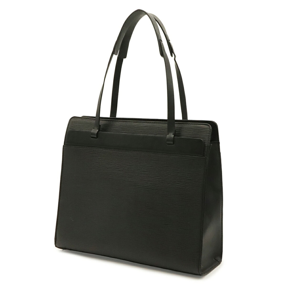 Louis Vuitton Noir Epi Leather Shoulder Bag Tote Bag (Pre-Owned)