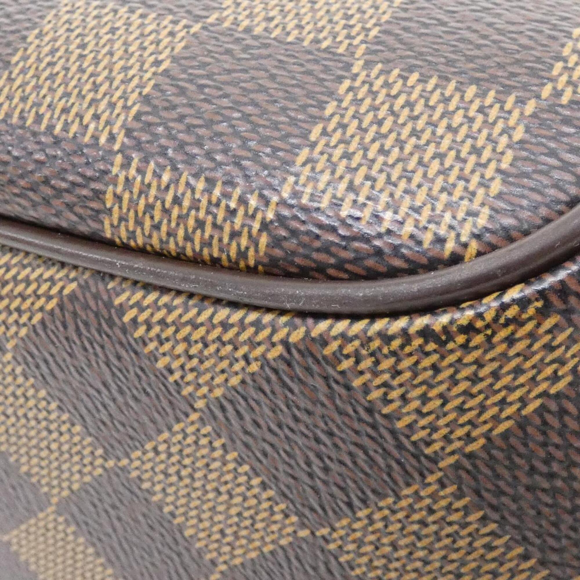 Louis Vuitton Damier Canvas Ebene Coated Canvas Shoulder Bag (Pre-Owned)