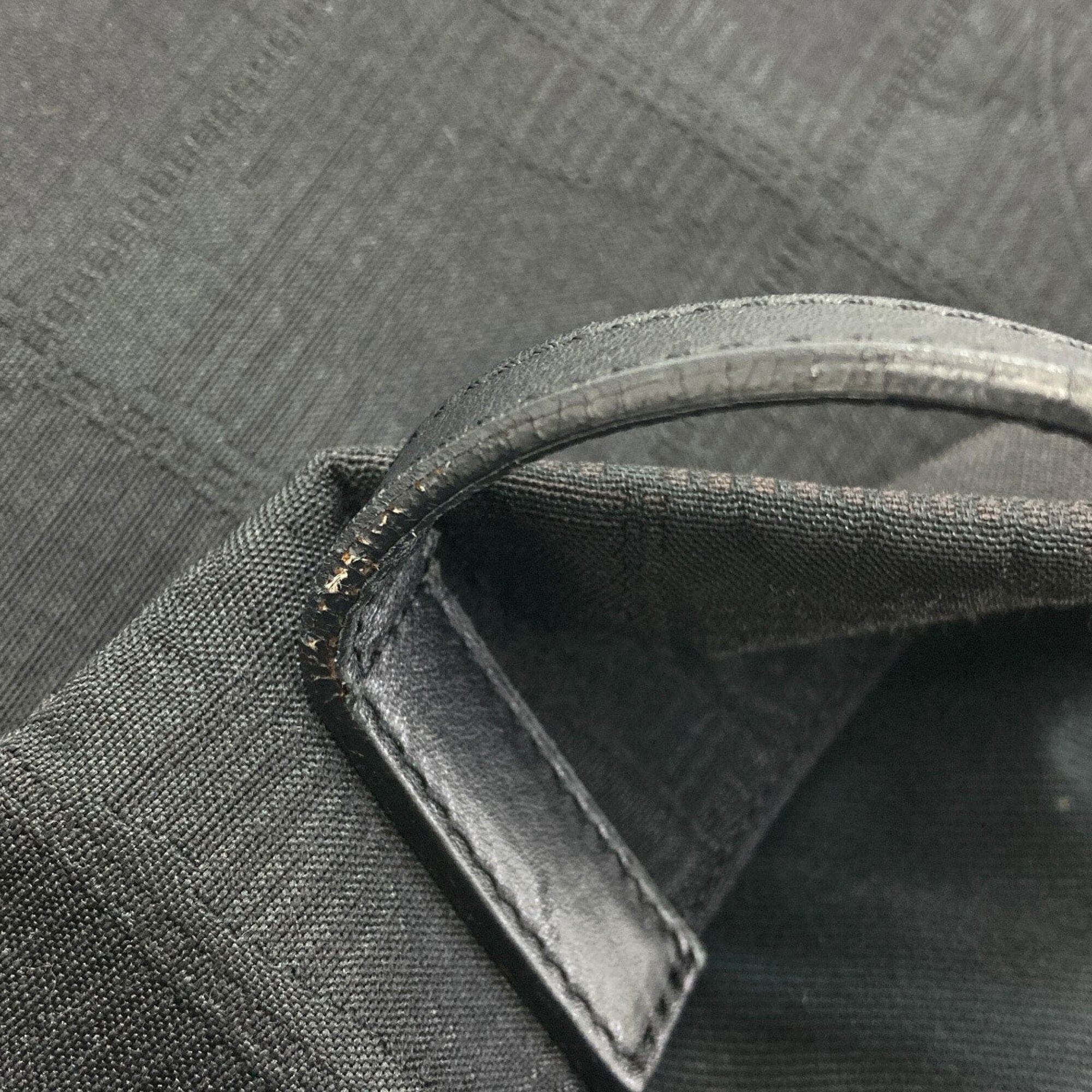 Chanel Black Nylon Jacquard Tote Bag (Pre-Owned)