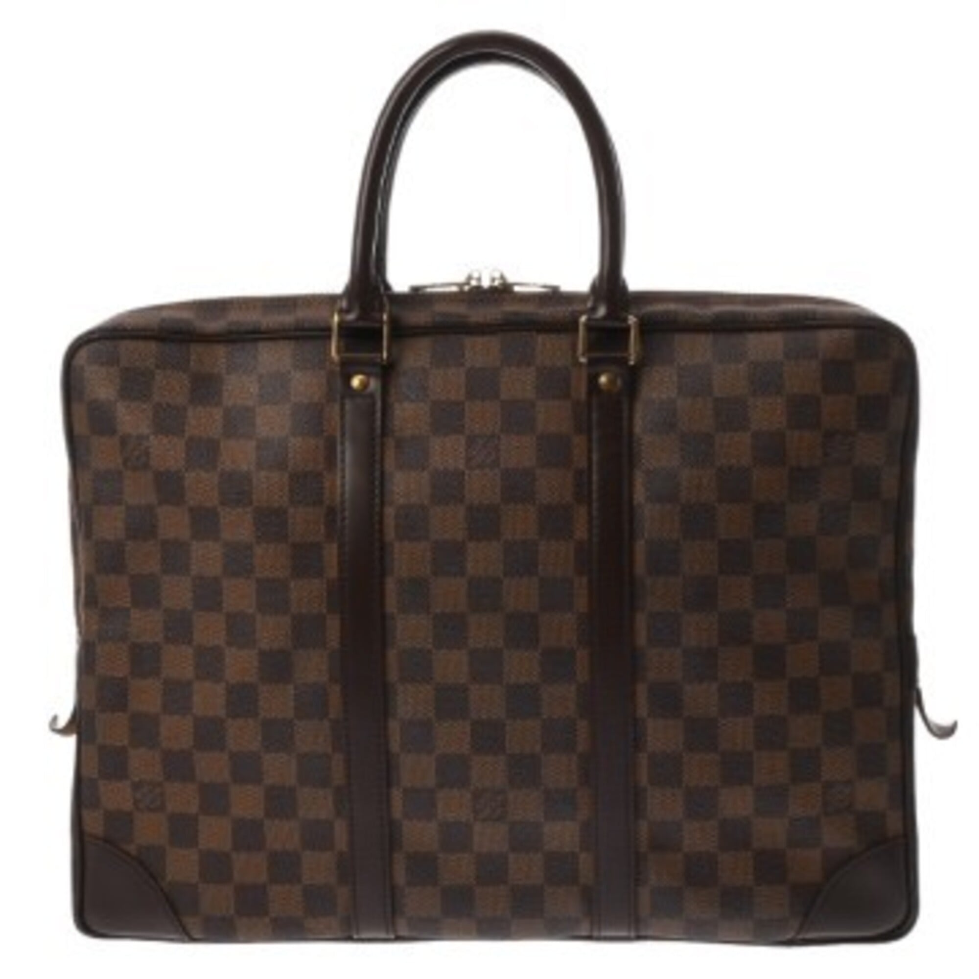 Louis Vuitton Damier Brown Damier Canvas Briefcase (Pre-Owned)